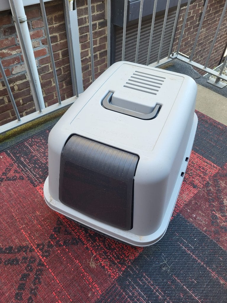 Kattenbak - Litter Box, Ophalen, Gebruikt, Gesloten