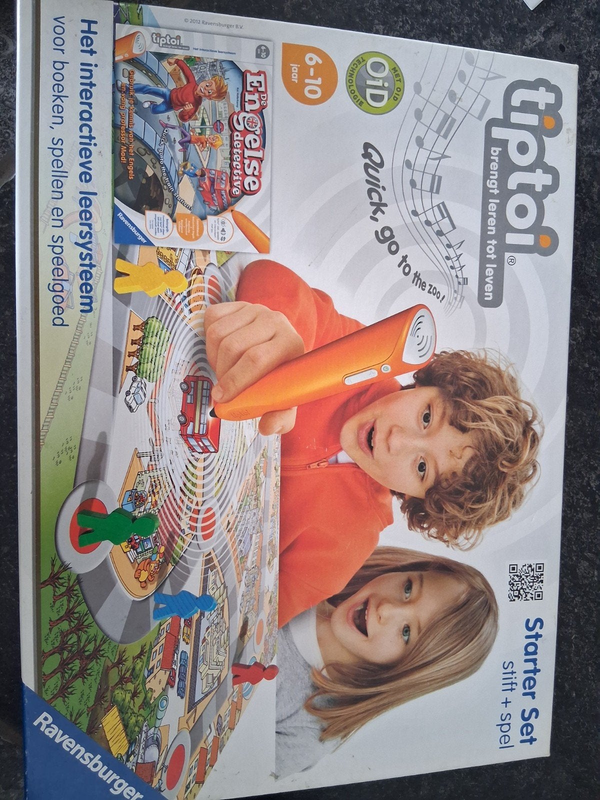 Tiptoi Spel - De Engelse Detective (excl pen), Ophalen of Verzenden, Gebruikt, Taal en Lezen
