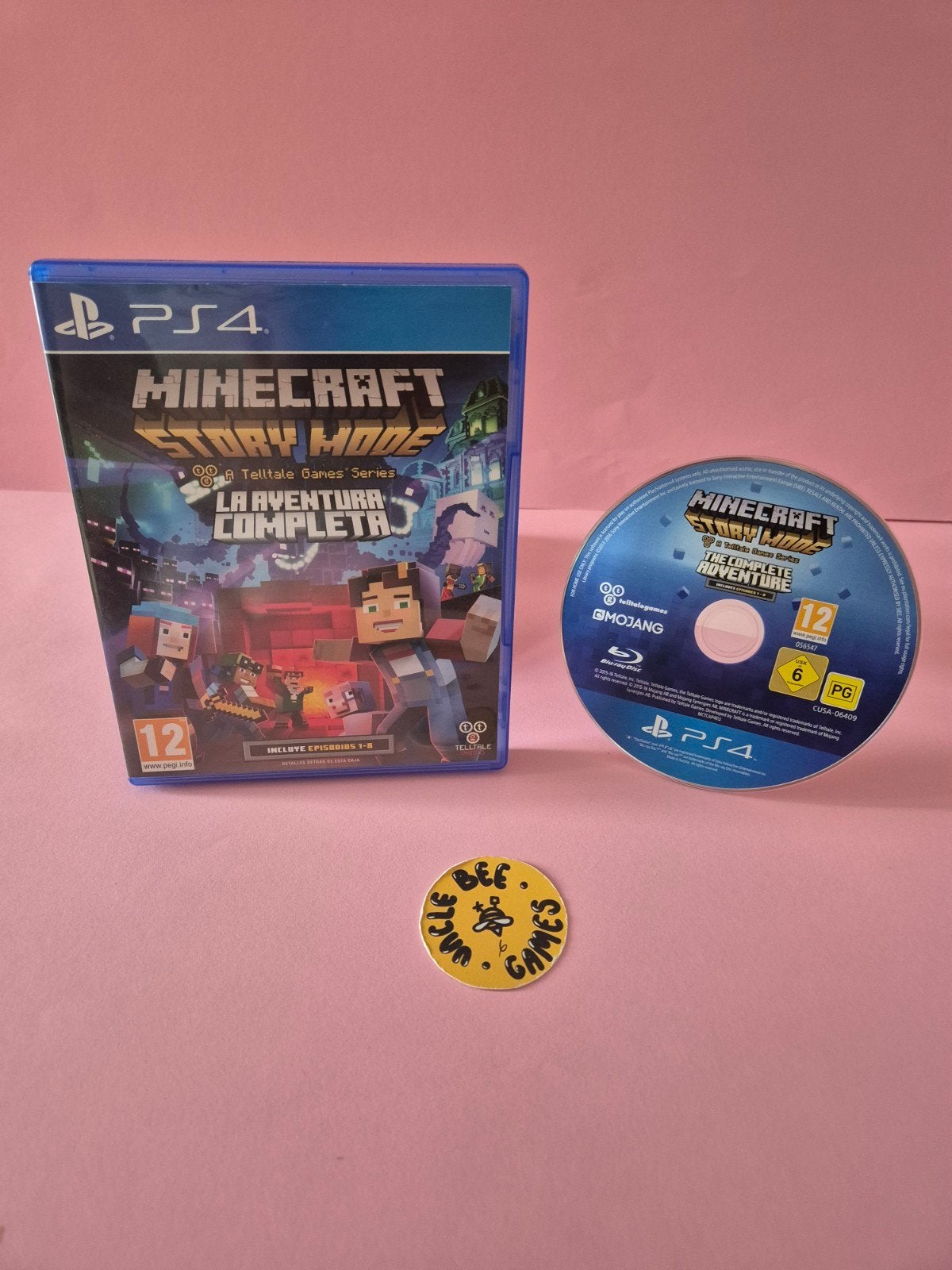 Minecraft Story Mode The Complete Adventure, Spelcomputers en Games, Avontuur en Actie, 1 speler, Onbekend, Zo goed als nieuw