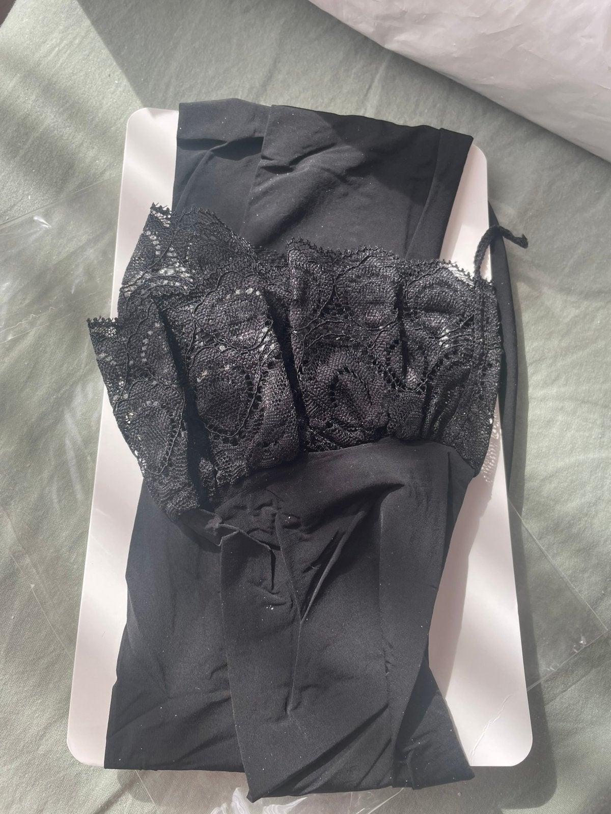 Hold up kousen one size Zwart, Verzenden, Nieuw, Zwart, Panty
