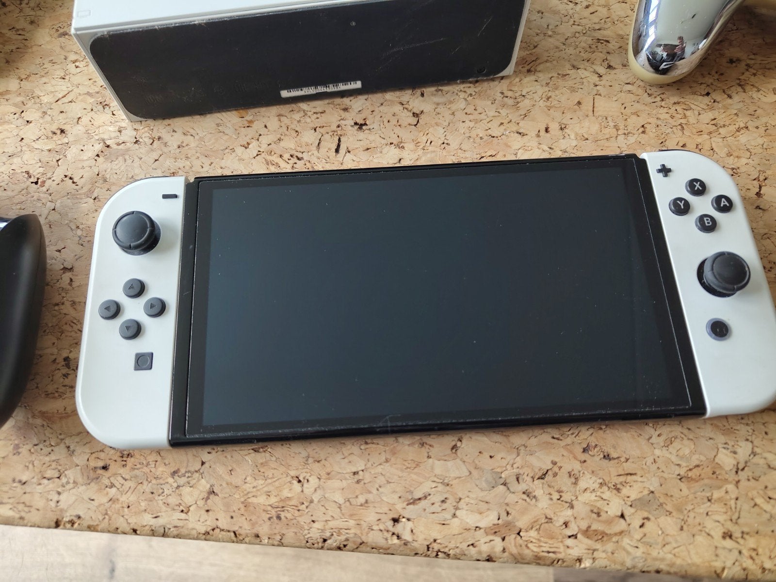 Nintendo Switch OLED met 2 controllers en dock, Ophalen of Verzenden, Zo goed als nieuw, Met 1 controller, Switch OLED