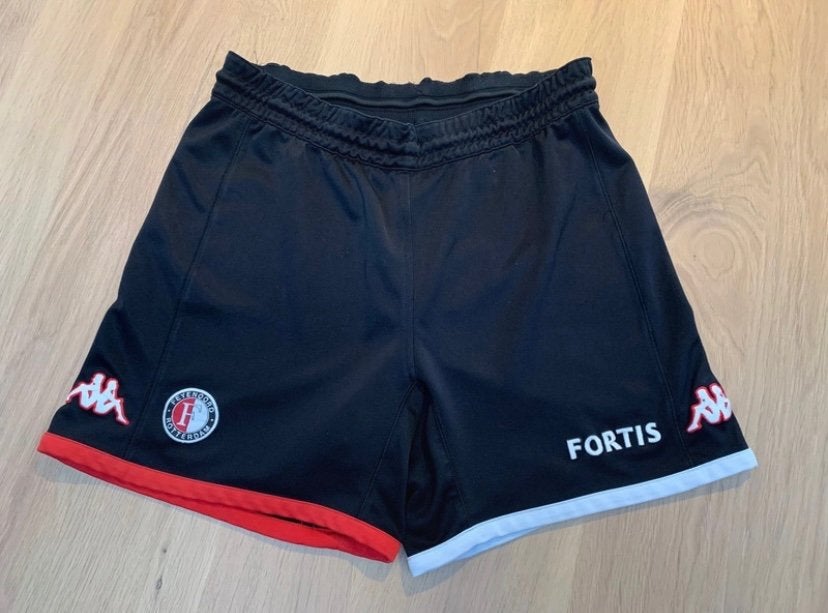 Feyenoord short retro, Maat L, Ophalen of Verzenden, Gebruikt, Broek