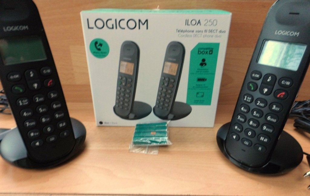 nieuwe LOGICOM hand-set bestaande uit 2 telefoontoestellen, Ophalen of Verzenden, Nieuw, 1 handset