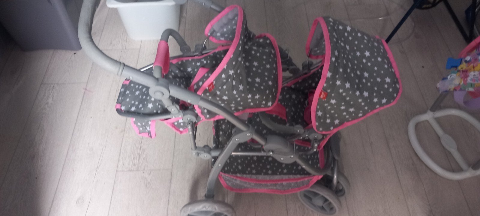 Mooie (tweeling) poppenwagen!, Kinderen en Baby's, Speelgoed | Poppen, Ophalen, Babypop