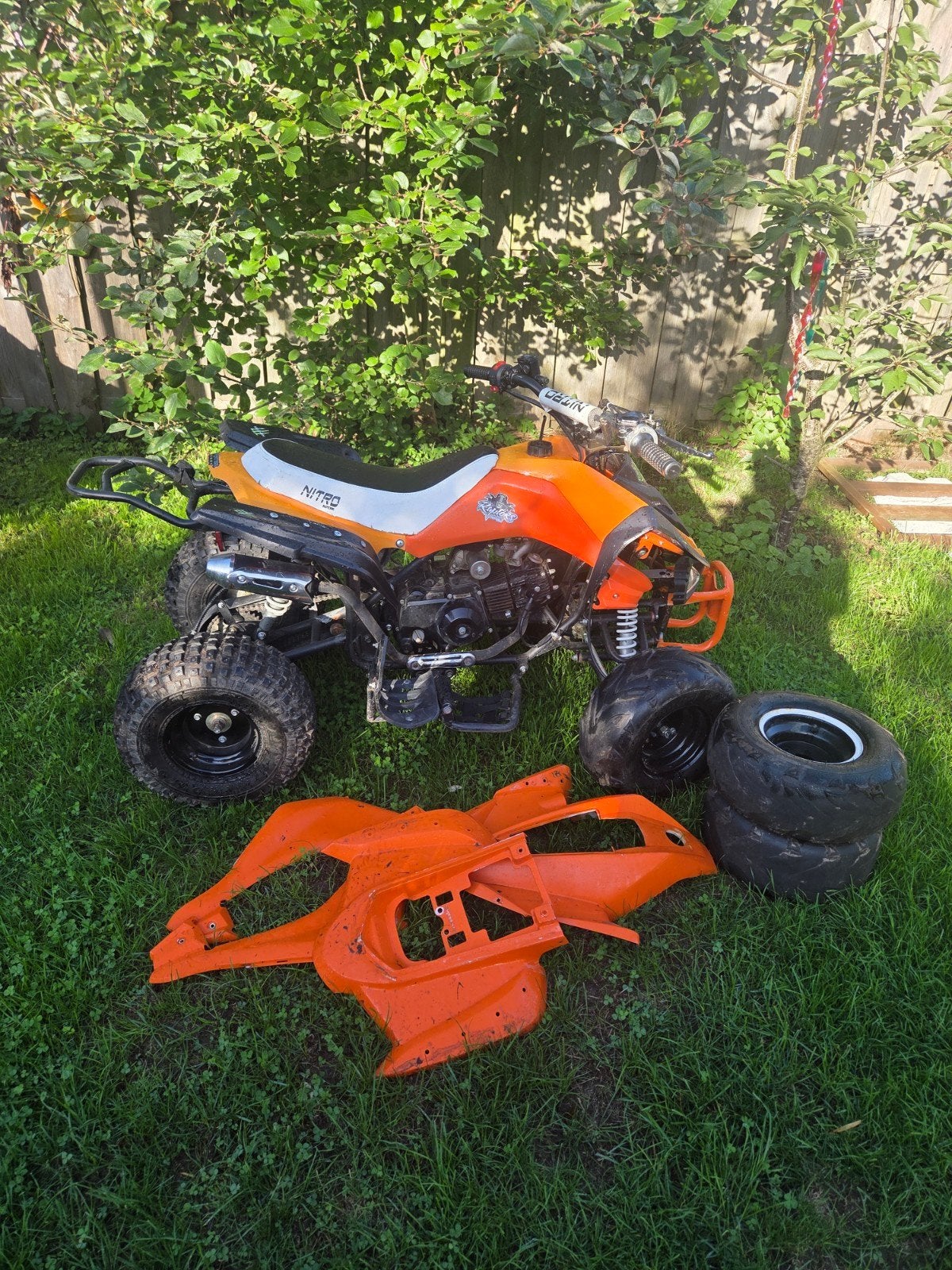 Leuke Quad 125cc - Met extra onderdelen!, Ophalen