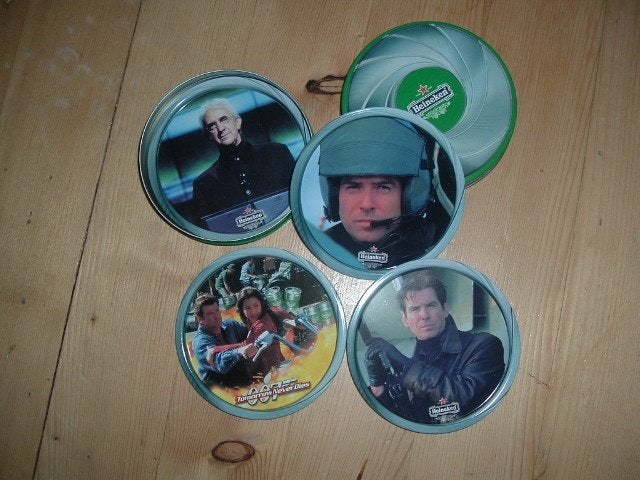 Heineken onderzetters (nr.3) James Bond Jaar 1997, Ophalen of Verzenden, Nieuw, Overige typen, Heineken