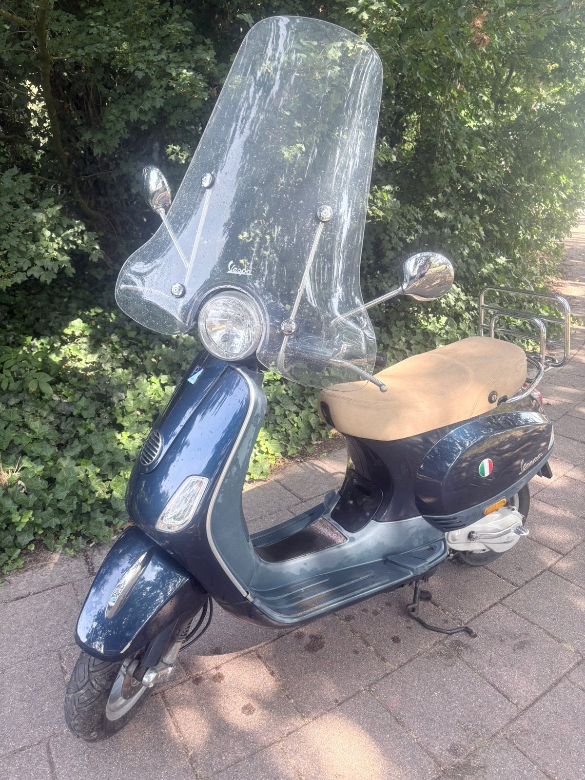 VESPA, snorscooter, Fietsen en Brommers, Ophalen, Gebruikt, Maximaal 45 km/u, Benzine