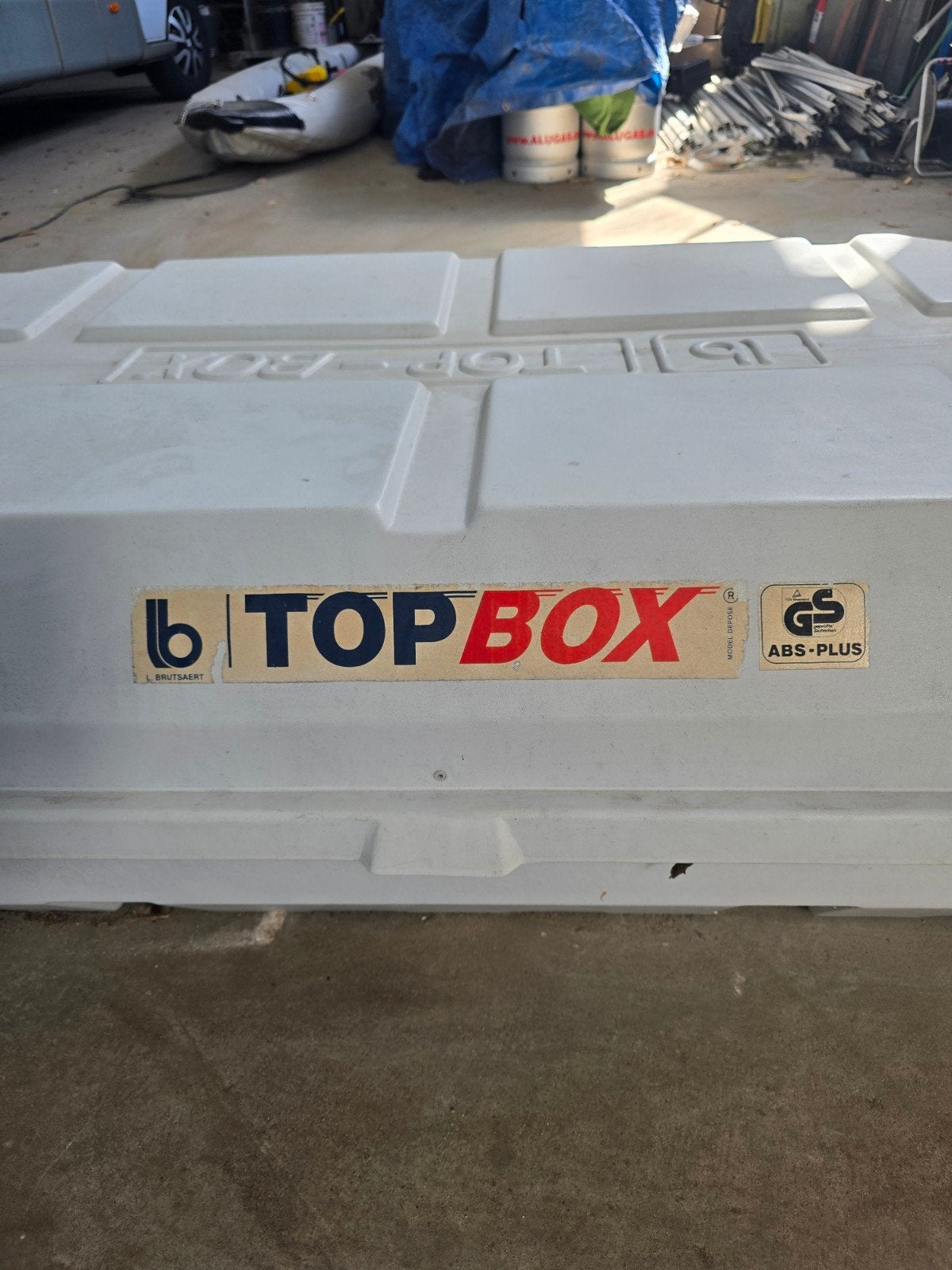 Topbox dakkoffer, Ophalen, Gebruikt