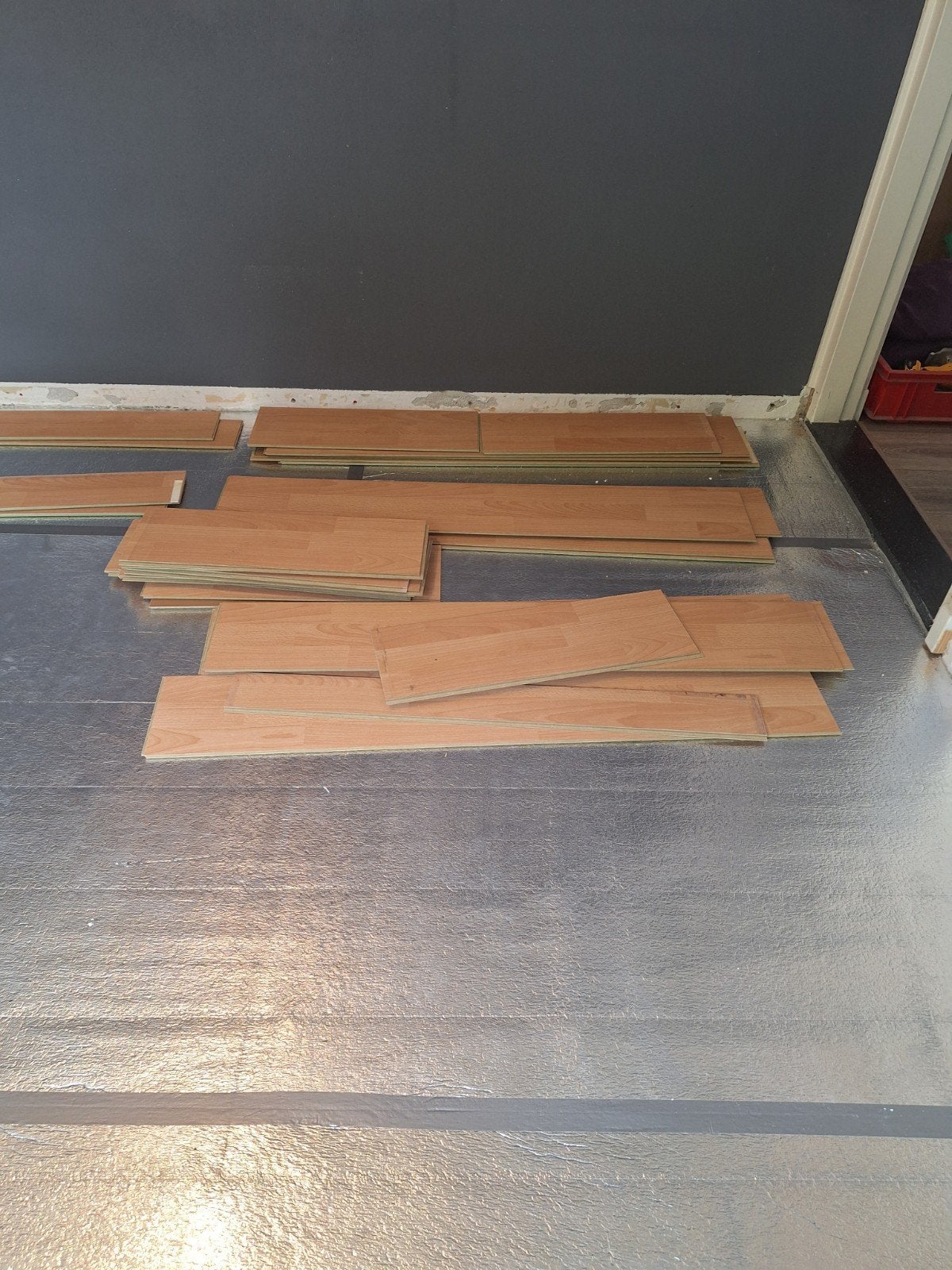 Laminaatvloerdelen, Ophalen, Gebruikt, 50 tot 150 cm, 10 m² of meer