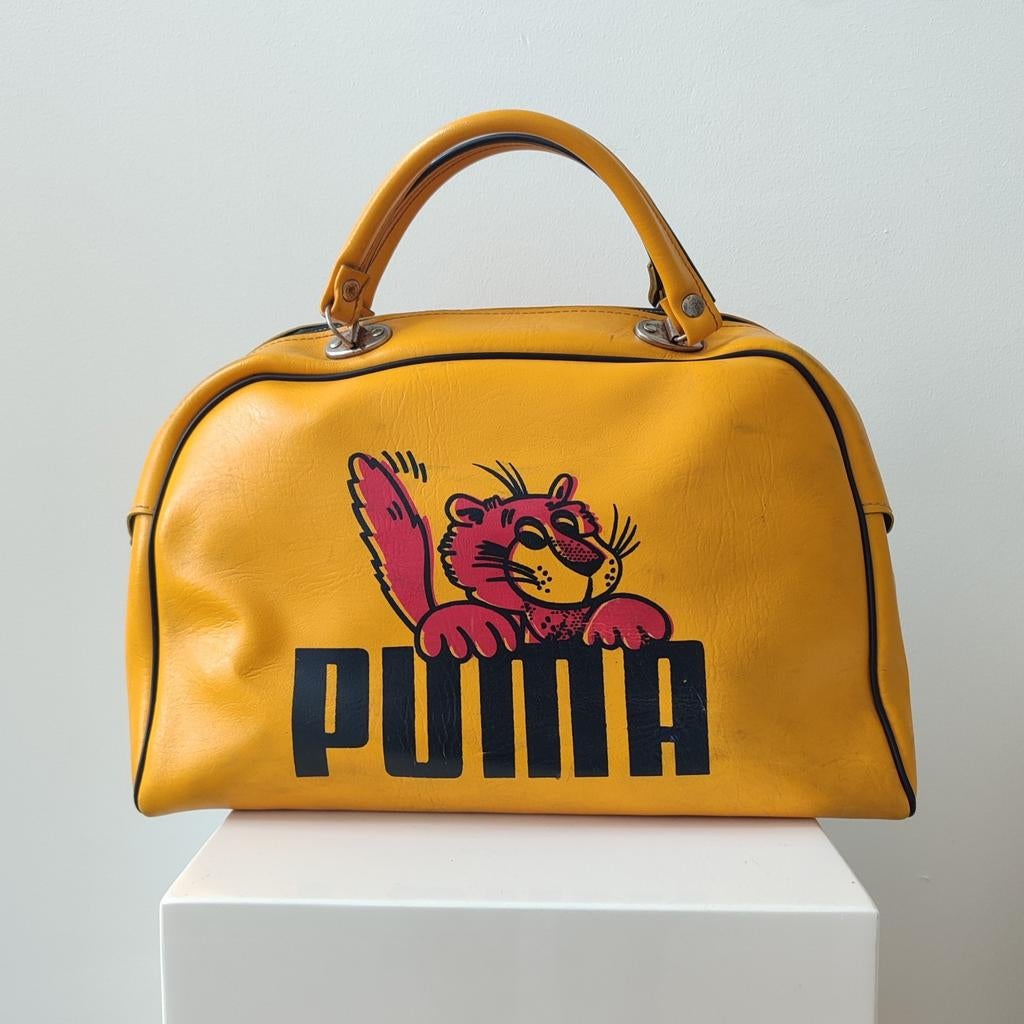 Unieke retro vintage PUMA sporttas uit jaren 70, Ophalen of Verzenden, Gebruikt, Unisex volwassen