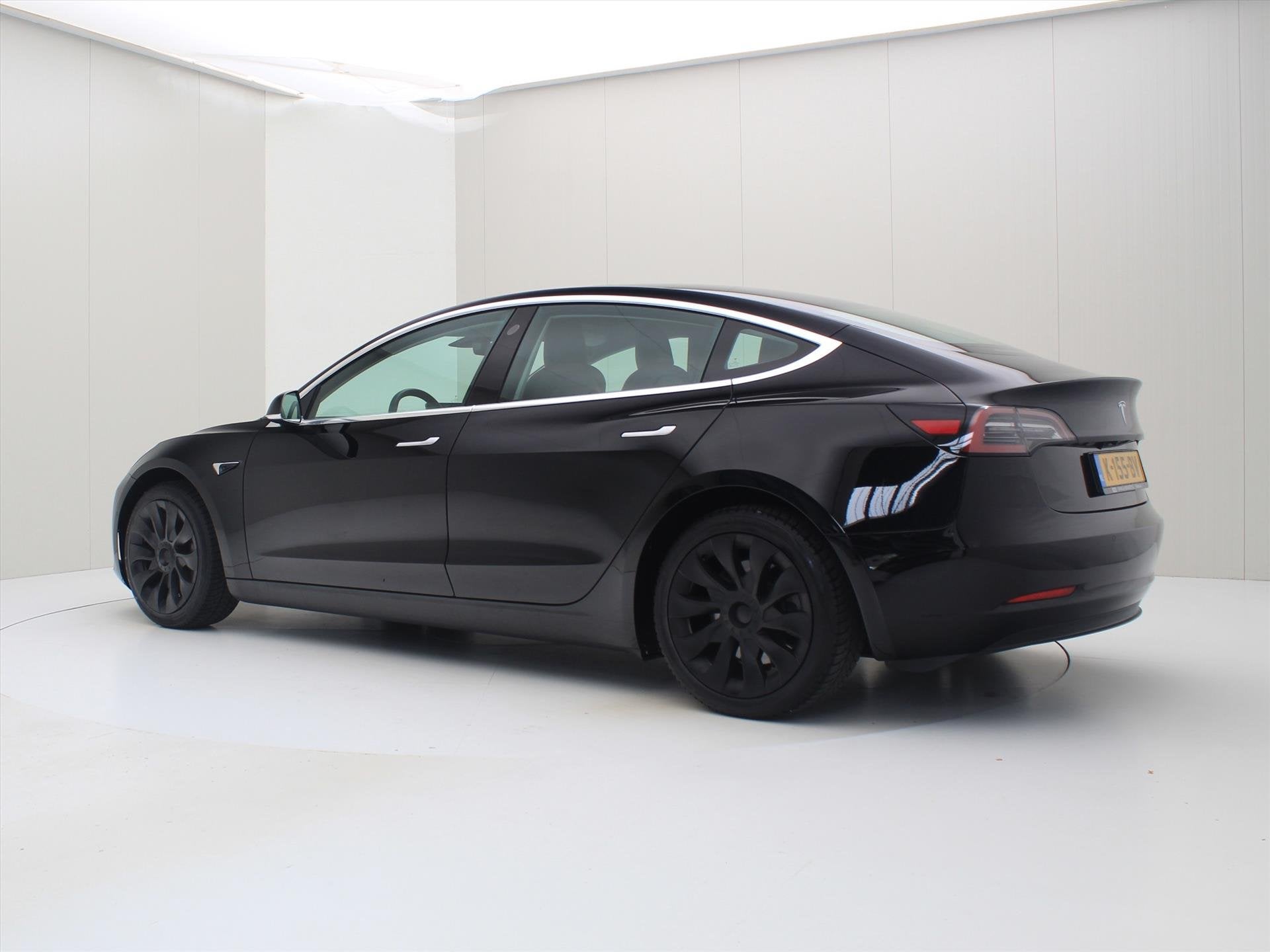 Tesla Model 3 Standard RWD Plus 89,6 SoH [ LFP ACCU+FSD+60 k, Auto's, Automaat, Gebruikt, Zwart, Zwart