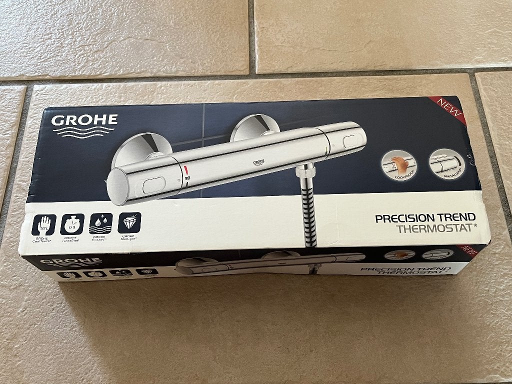 Grohe thermostatische douchekraan., Ophalen, Nieuw, Chroom, Douche