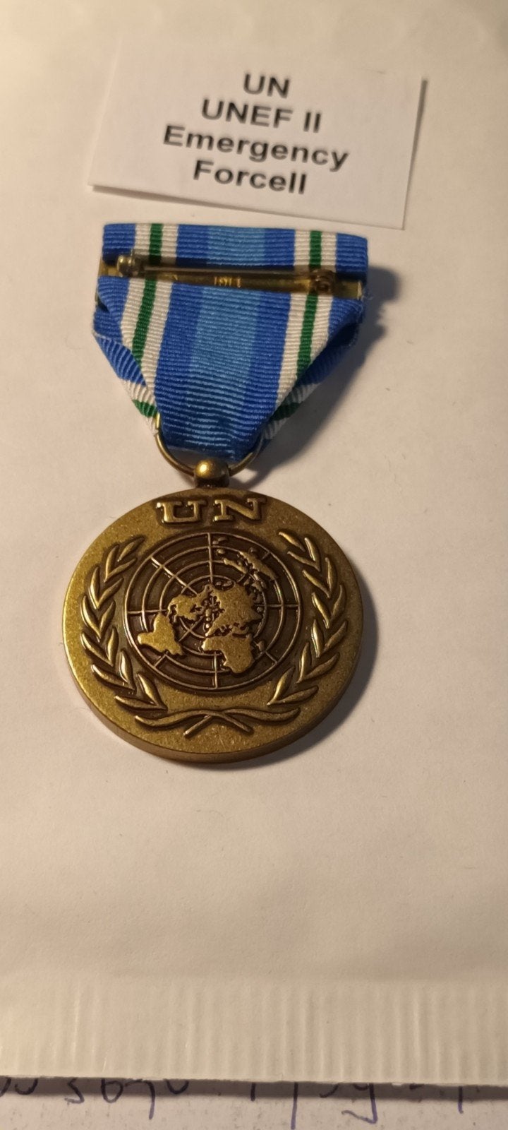 UN UNEF II Emergency Forcell Medaille - Vredesmissie, Ophalen of Verzenden