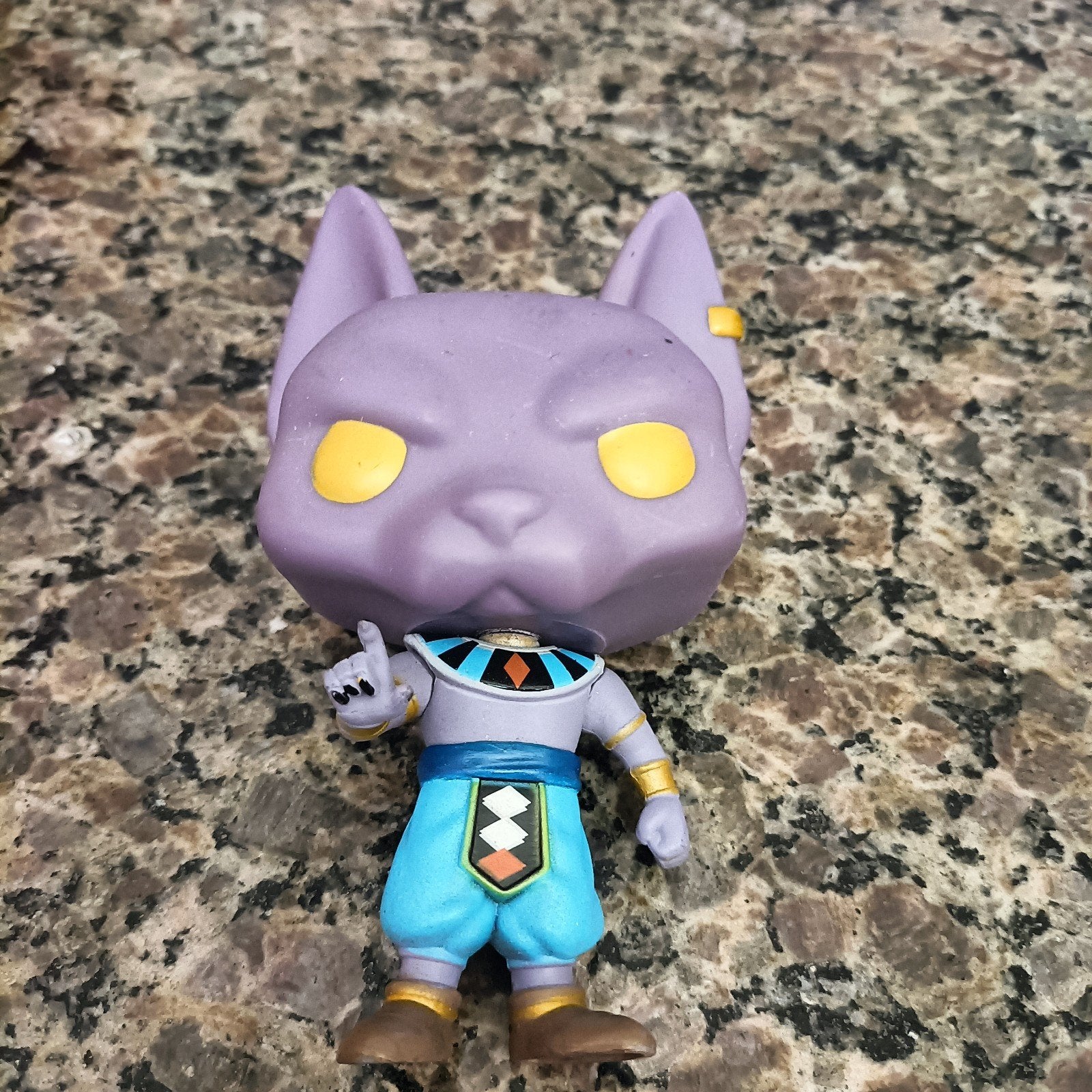 Funko Pop Beerus Dragon Ball Z without box, Ophalen of Verzenden, Gebruikt