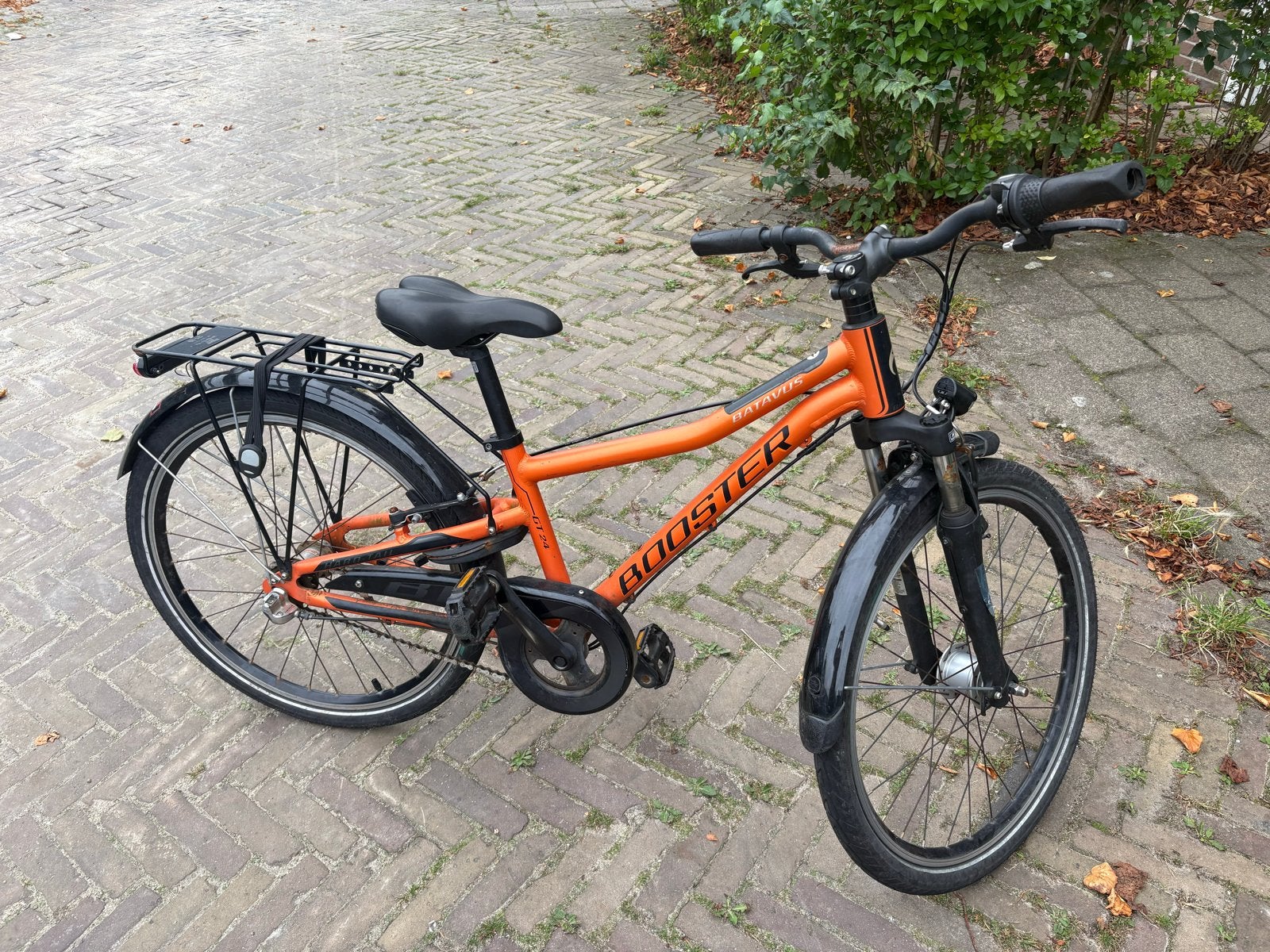 Batavus Booster 24 inch kinderfiets - prima voor nog een ron, Ophalen, Gebruikt, Velgrem, 20 inch of meer