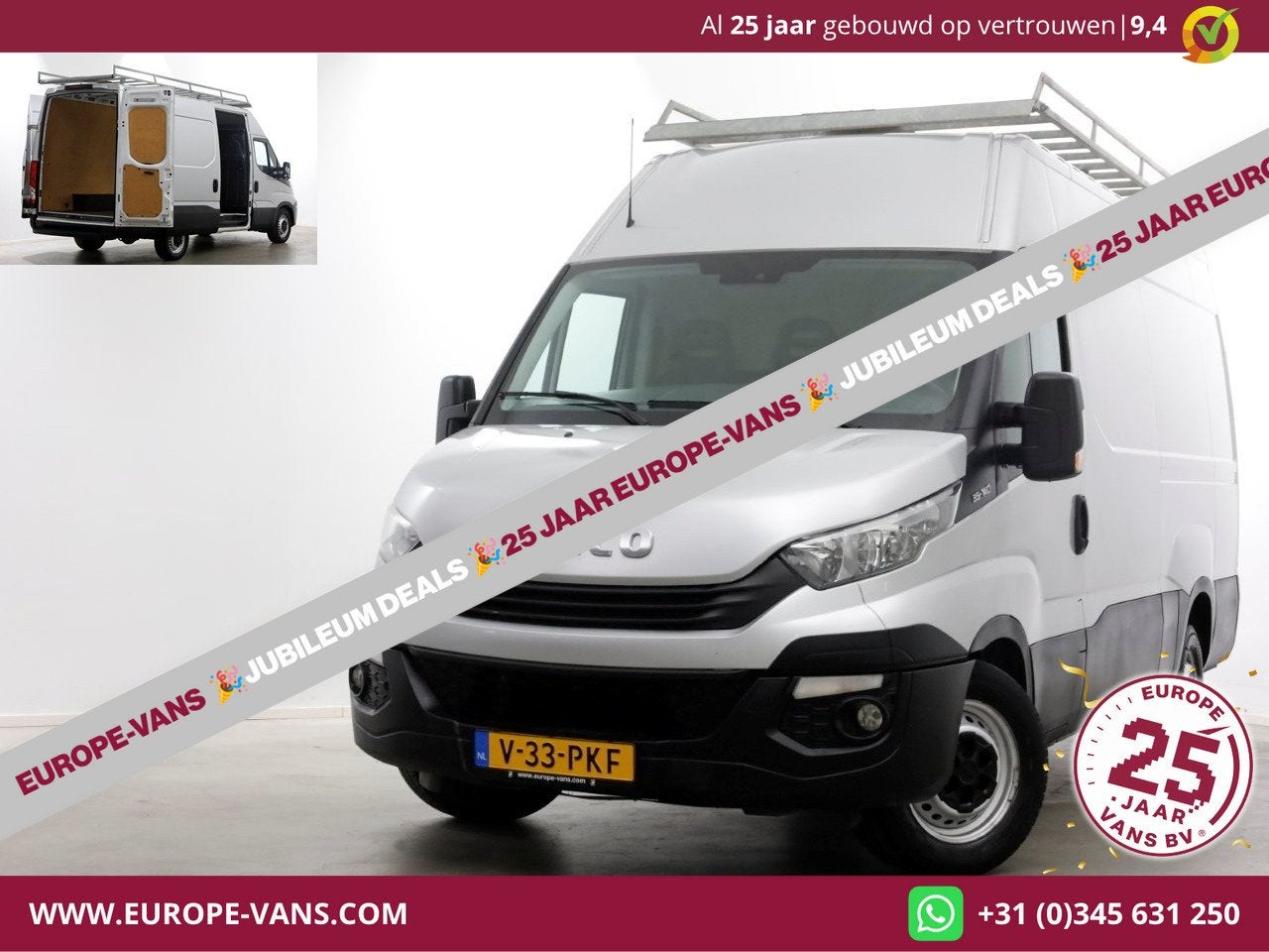 Iveco Daily 35S14 136pk E6 L2H2 Airco/Imperiaal/Trekgewicht, Gebruikt, Euro 6, Iveco, 14 km/l