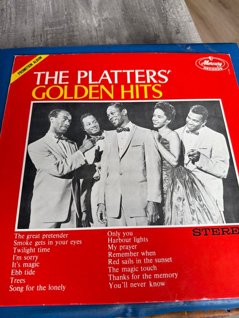 The Platters - Golden Hits LP (Mercury Records), Cd's en Dvd's, Vinyl | Pop, Gebruikt, 12 inch, Ophalen