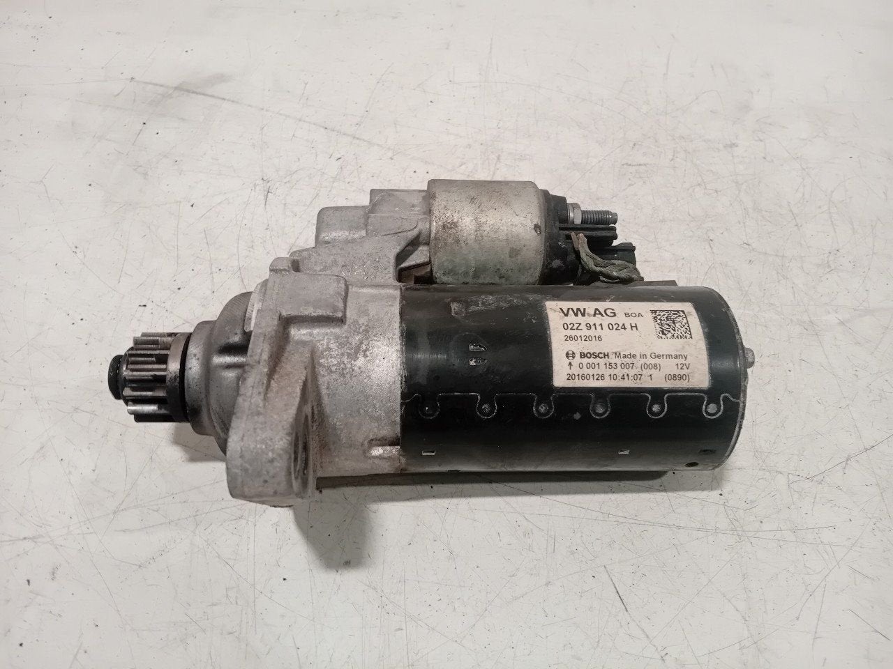 Startmotor Volkswagen Caddy, Onderdelen@venauto.nl, Van der Ven Autorecycling B.V., Gebruikt, Ettenseweg 76, 4706 PB Roosendaal, The Netherlands
