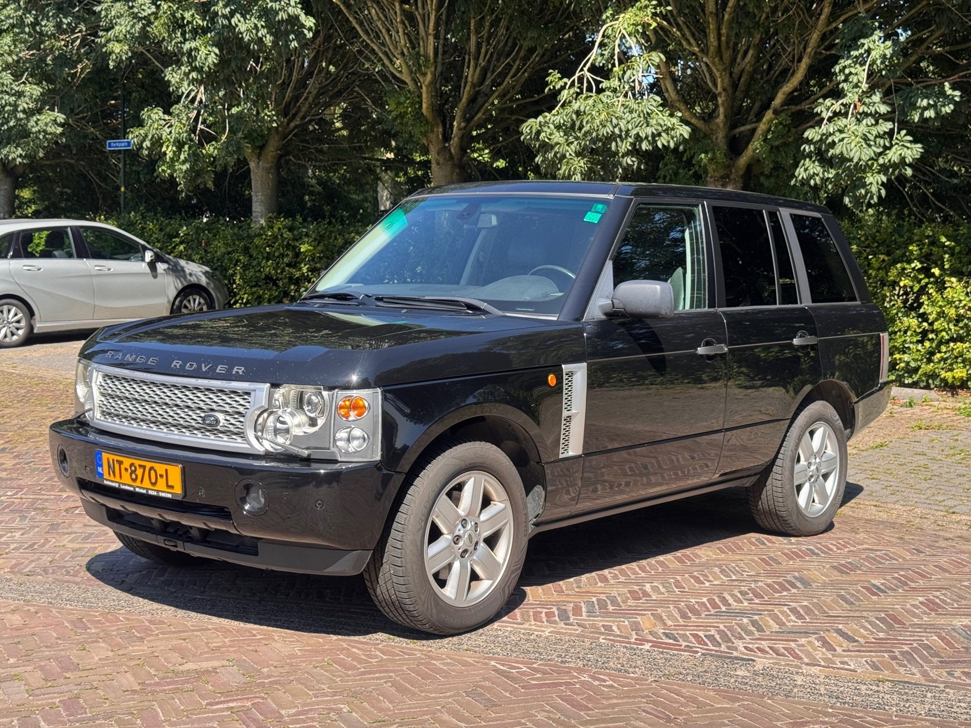 Land Rover Range Rover 4.4 V8 Vogue uit 2002, Auto's, Land Rover, Automaat, 8 cilinders, Zwart, 3050 kg