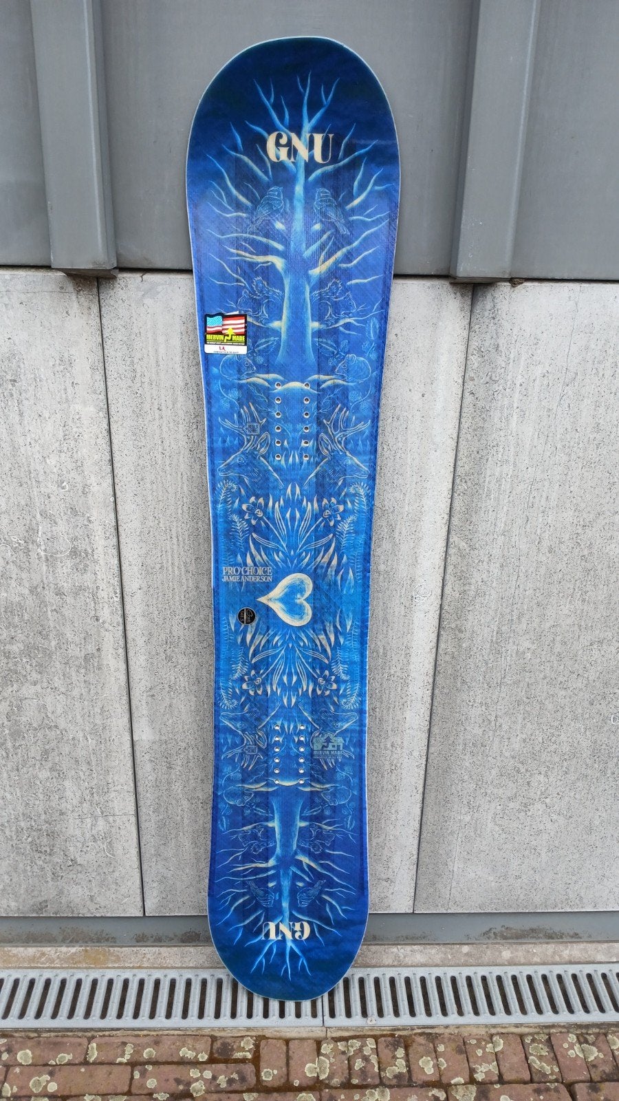 GNU PRO CHOICE snowboard in een 148,5 lengte, Ophalen of Verzenden, Zo goed als nieuw, Nb, Nb