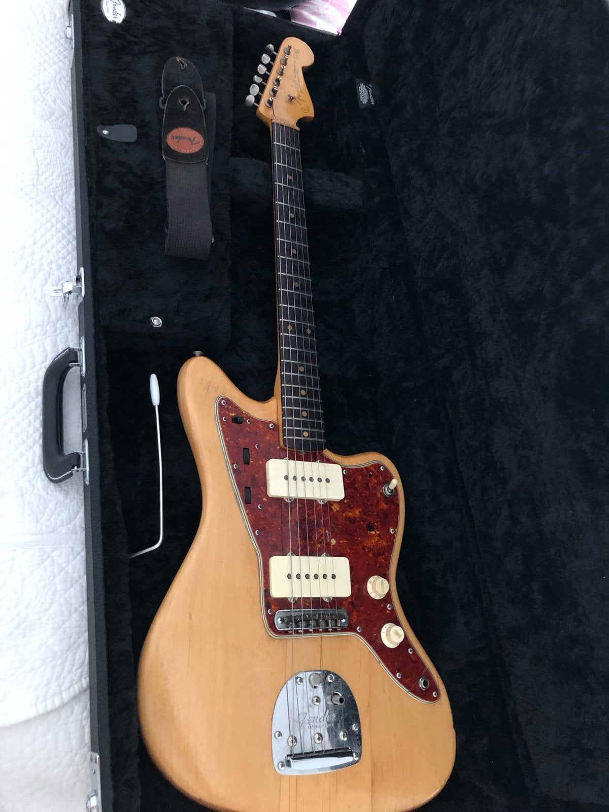 Fender Jazzmaster L series 1963, Muziek en Instrumenten, Ophalen, Gebruikt, Solid body, Fender