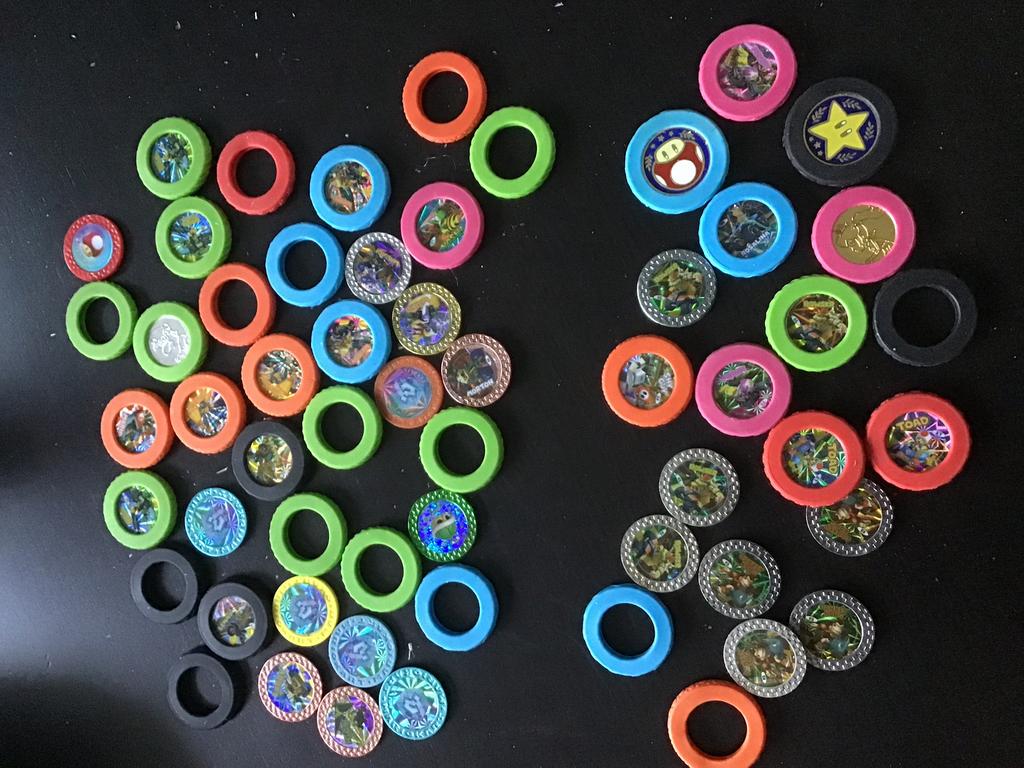 Grote set Mario coins 2018, Ophalen of Verzenden, Zo goed als nieuw