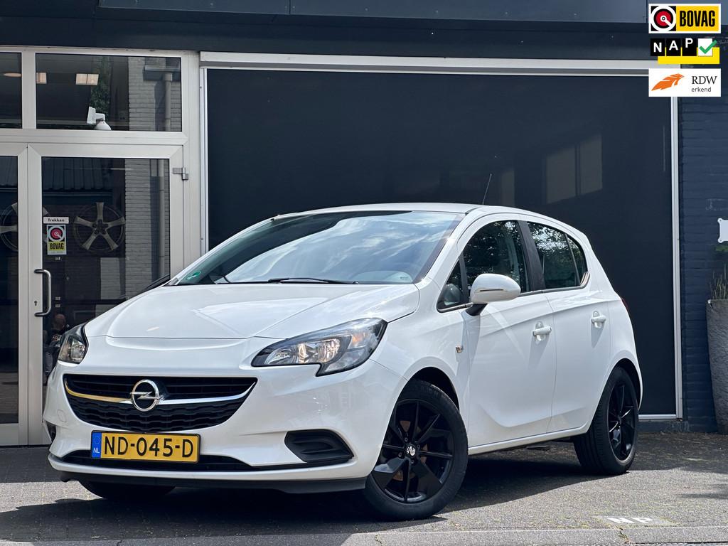 Opel Corsa 1.4 Bi-Fuel Edition 5DEURS / AIRCO / ELEKT RAMEN, Voorwielaandrijving, Stof, Gebruikt, 1137 kg