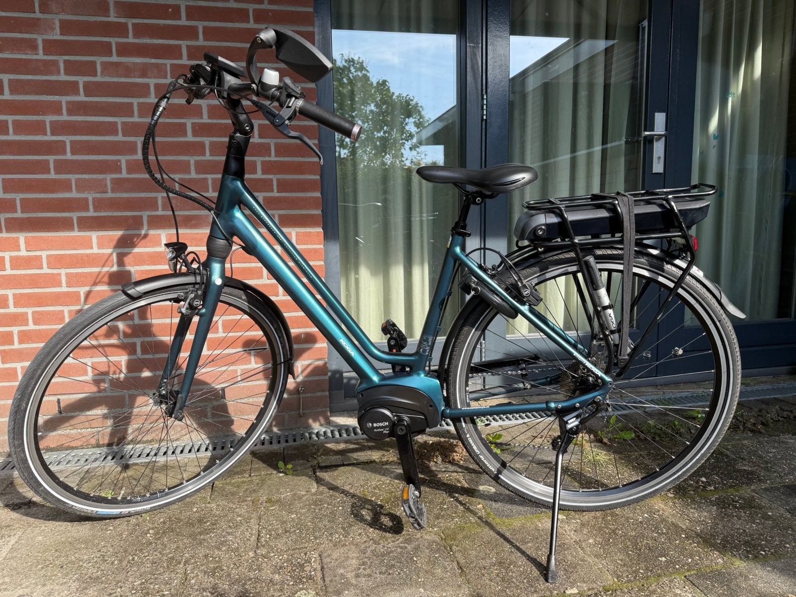 Koga e-inspire elektrische damesfiets - 500Wh, Gebruikt, 47 tot 51 cm, 50 km per accu of meer, Ophalen