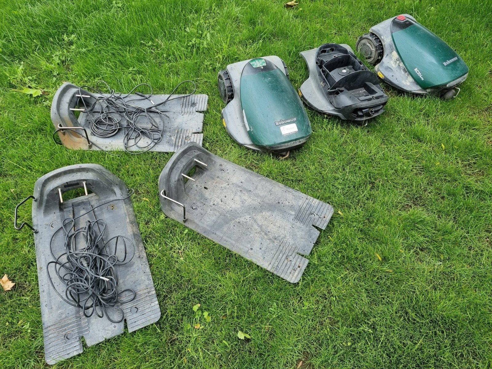 3 x Robomow RC robotmaaiers. 304, 304pro, 306., Tuin en Terras, Ophalen, Gebruikt, Robomow, Bestuurbaar via app