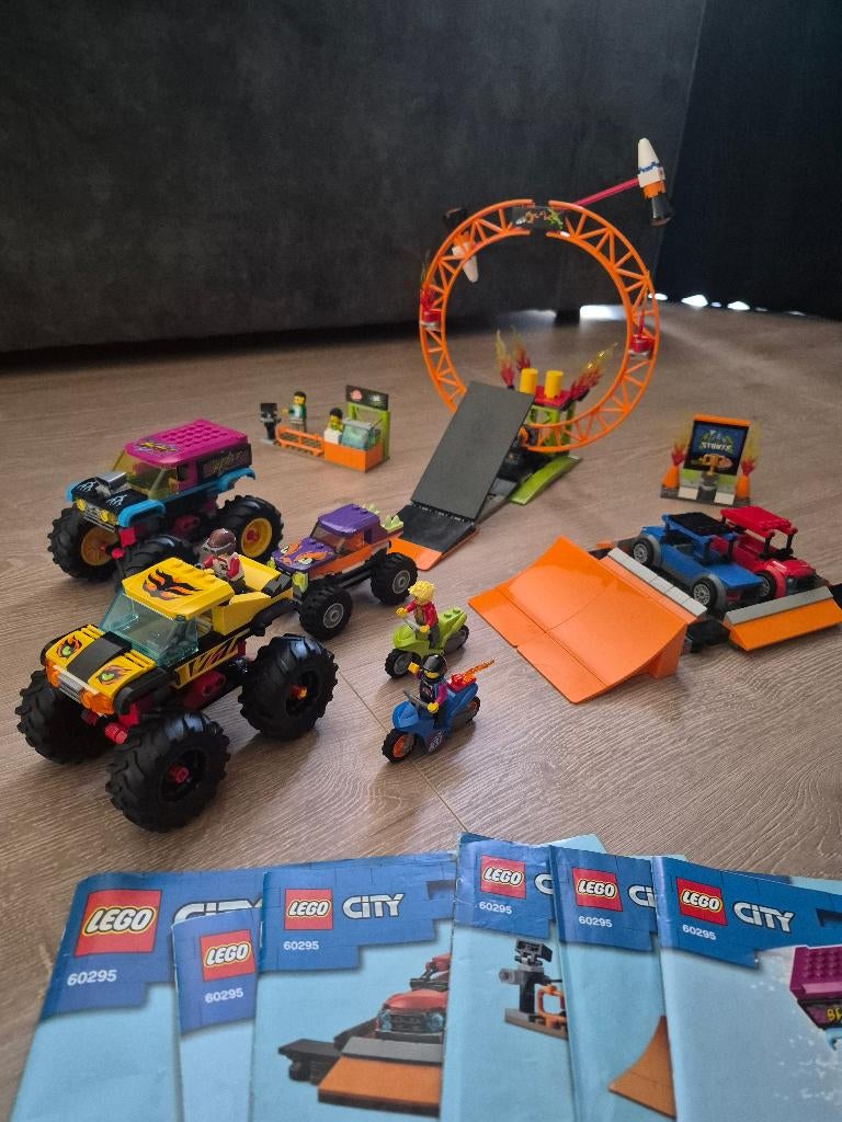 60295 Lego City Stuntz set + extra, City, Lego, Ophalen of Verzenden, Zo goed als nieuw