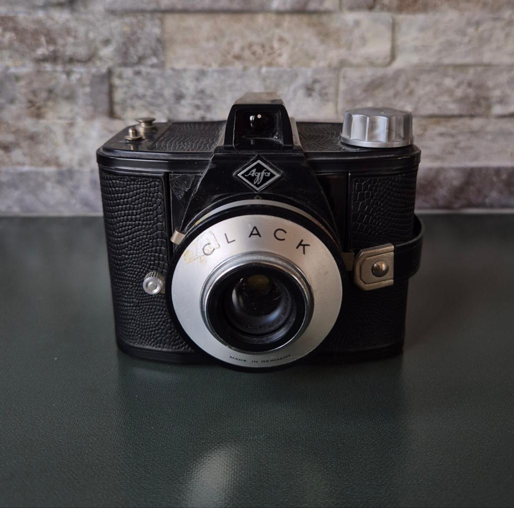 Agfa Clack Vintage Boxcamera (1954-1965) - Decoratief, Ophalen of Verzenden, Niet werkend, Compact, Overige Merken