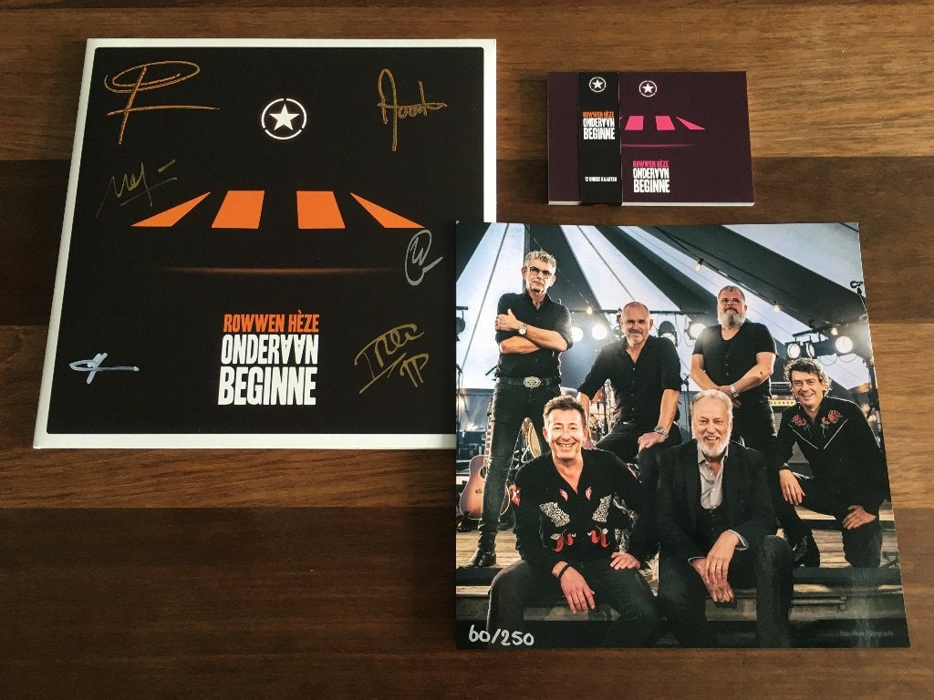 Vinyl LP Rowwen Heze Onderaan Beginne GESIGNEERD + EXTRAS, Limited edition, 2020 tot heden, Ophalen of Verzenden, 12 inch