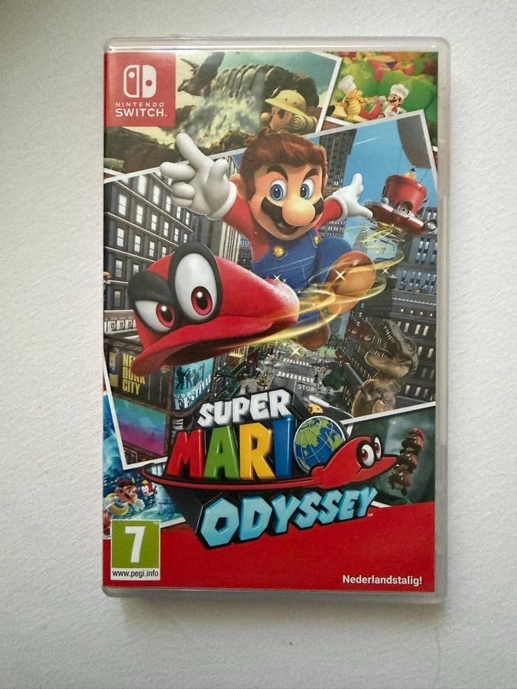 Super Mario Odyssey - Nintendo Switch, Gebruikt, 1 speler, Eén computer, Ophalen of Verzenden