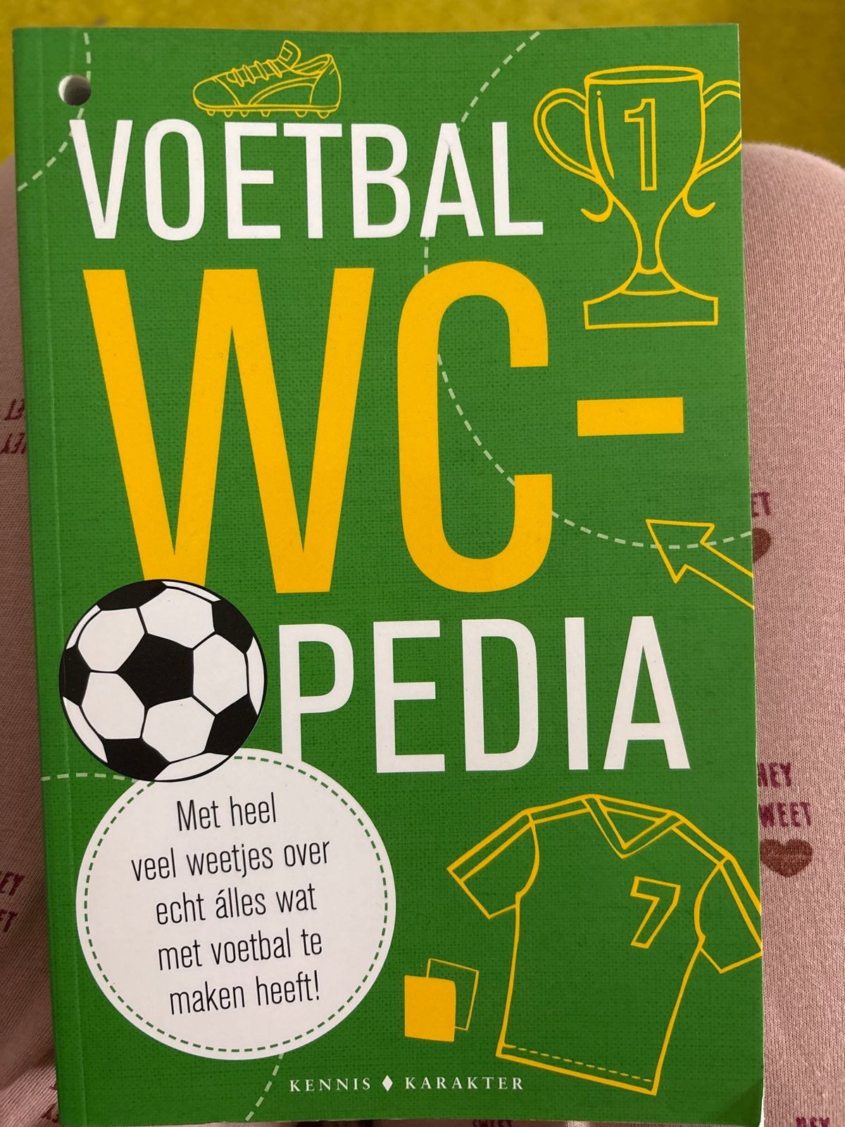 Voetbal WC-Pedia: Alles over voetbal, Ophalen of Verzenden, Zo goed als nieuw, Balsport