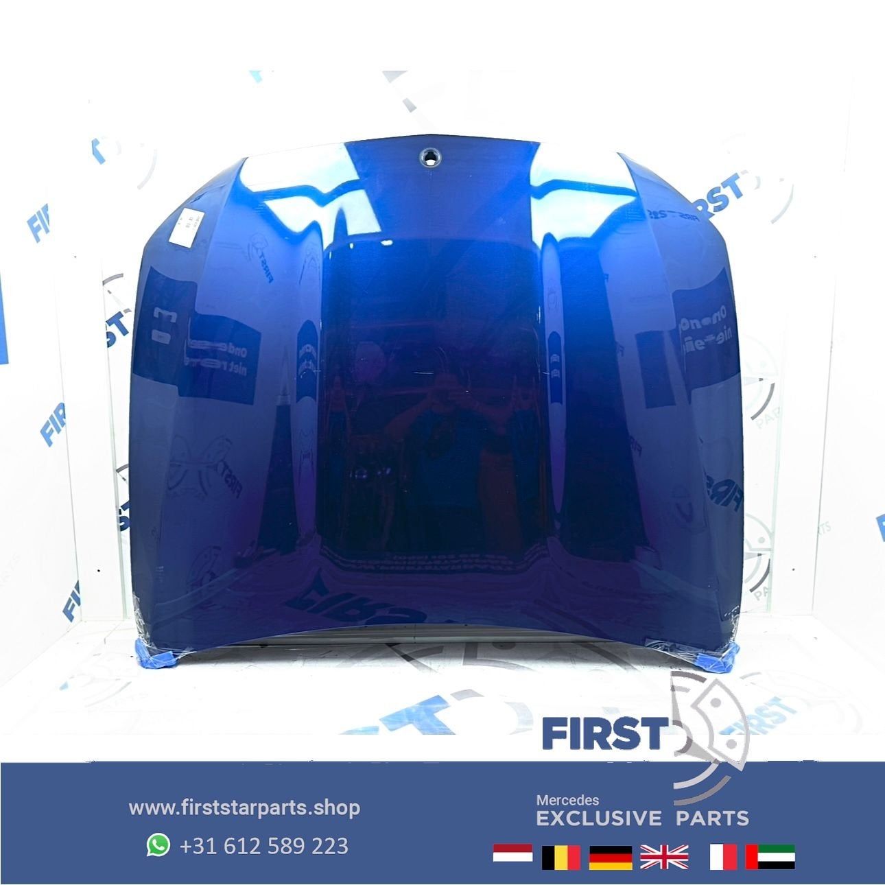 W213 FACELIFT W238 C238 MOTORKAP ZWART WIT GRIJS BLAUW ROOD