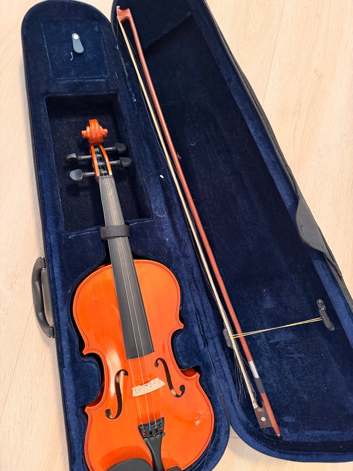 Viool met koffer en strijkstok - Zo goed als nieuw, Muziek en Instrumenten, Strijkinstrumenten | Violen en Altviolen, Ophalen