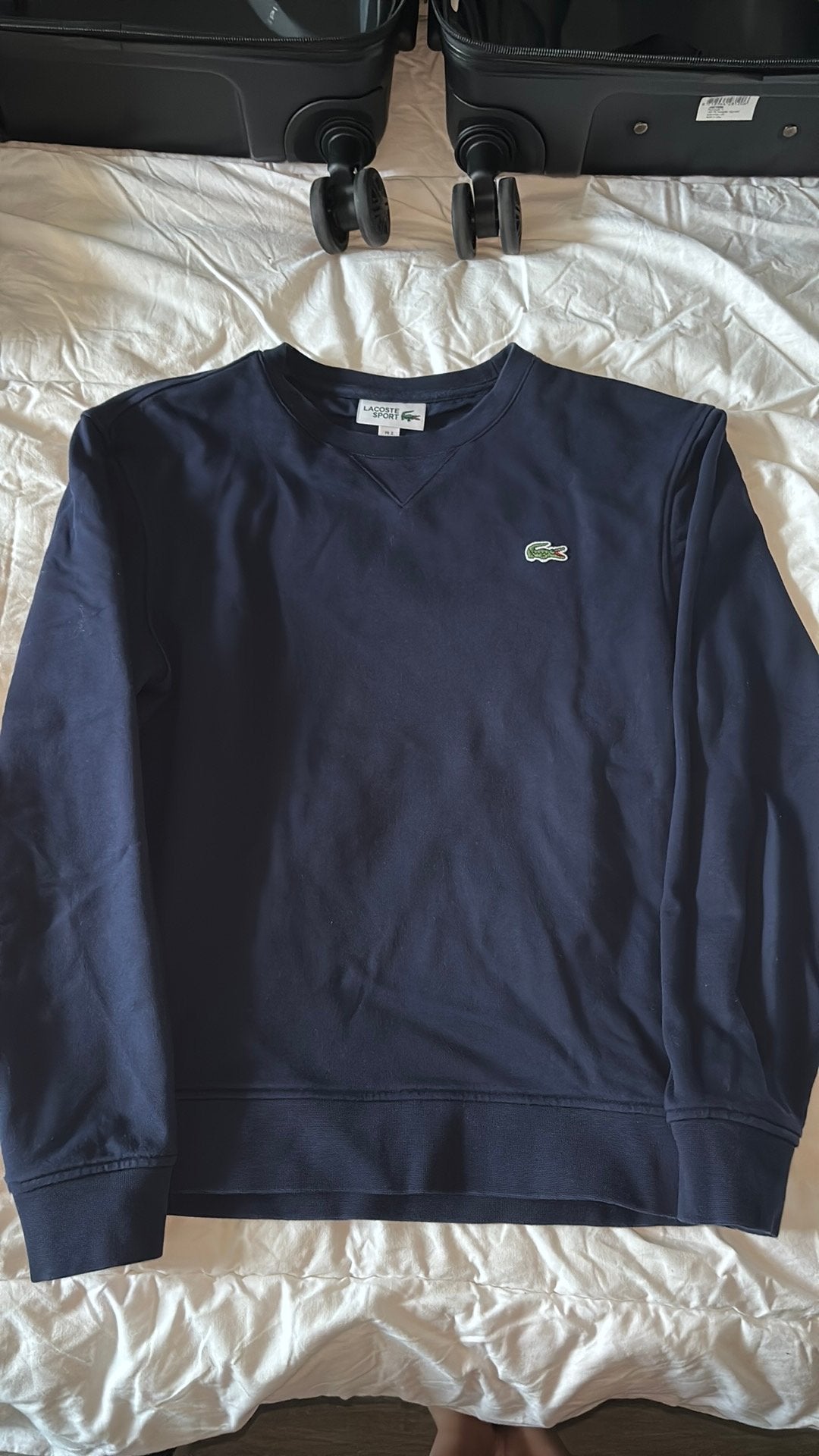 Lacoste Sport Trui XS, Kleding | Heren, Truien en Vesten, Ophalen, Zo goed als nieuw, Maat 46 (S) of kleiner, Blauw