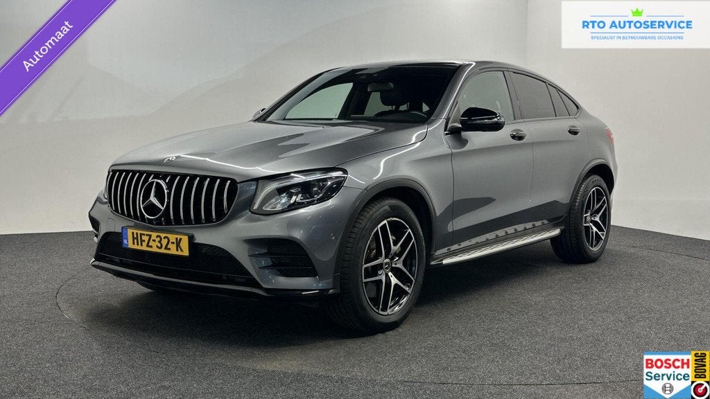 Mercedes GLC-klasse Coupé 250 4MATIC Premium Plus, Auto's, Gebruikt, 4 cilinders, Met garantie (alle), Bedrijf