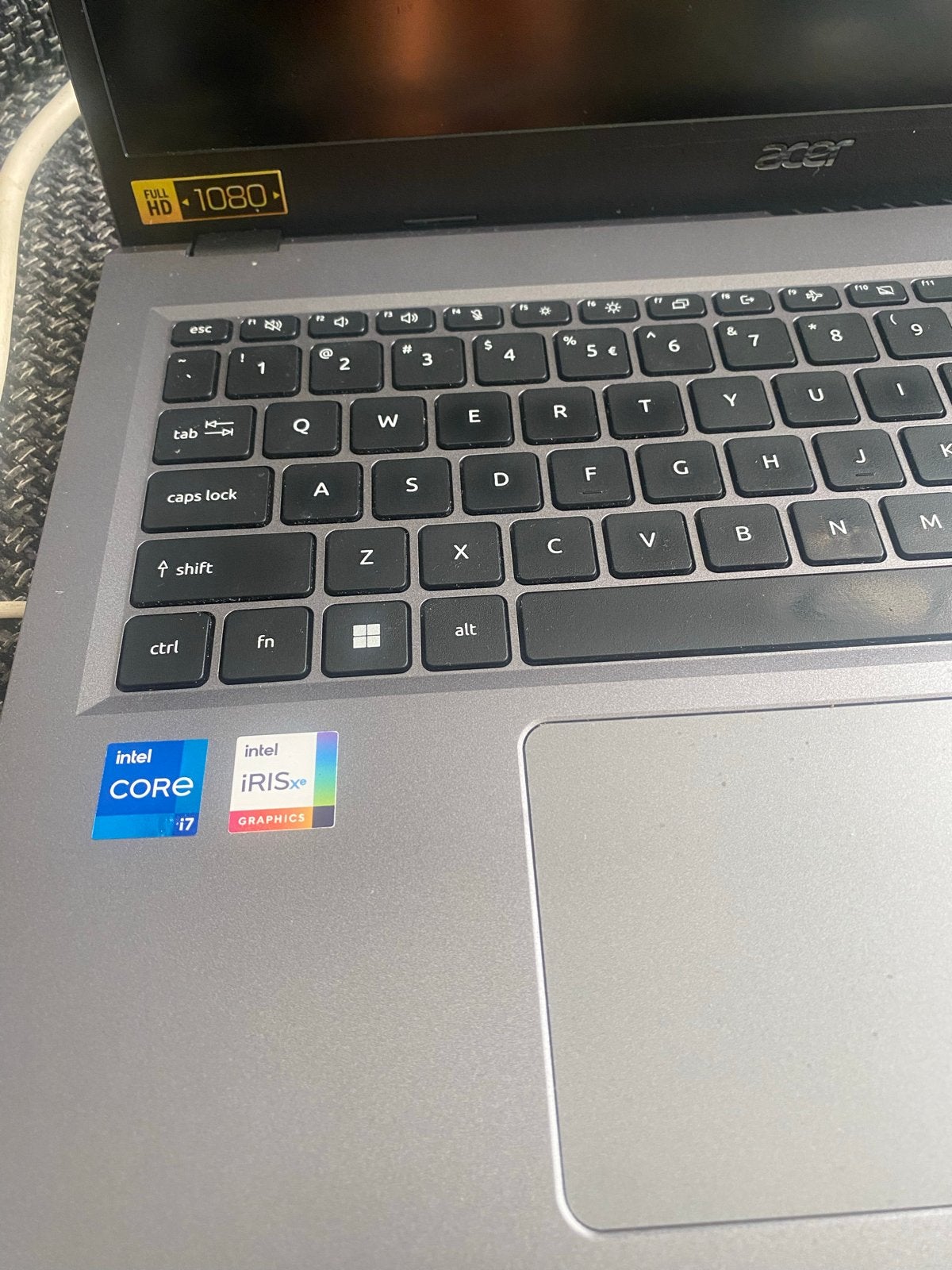 Acer Aspire 5 15 - Intel Core i7 - Full HD 1080, Met videokaart, Ophalen of Verzenden, Zo goed als nieuw, Onbekend