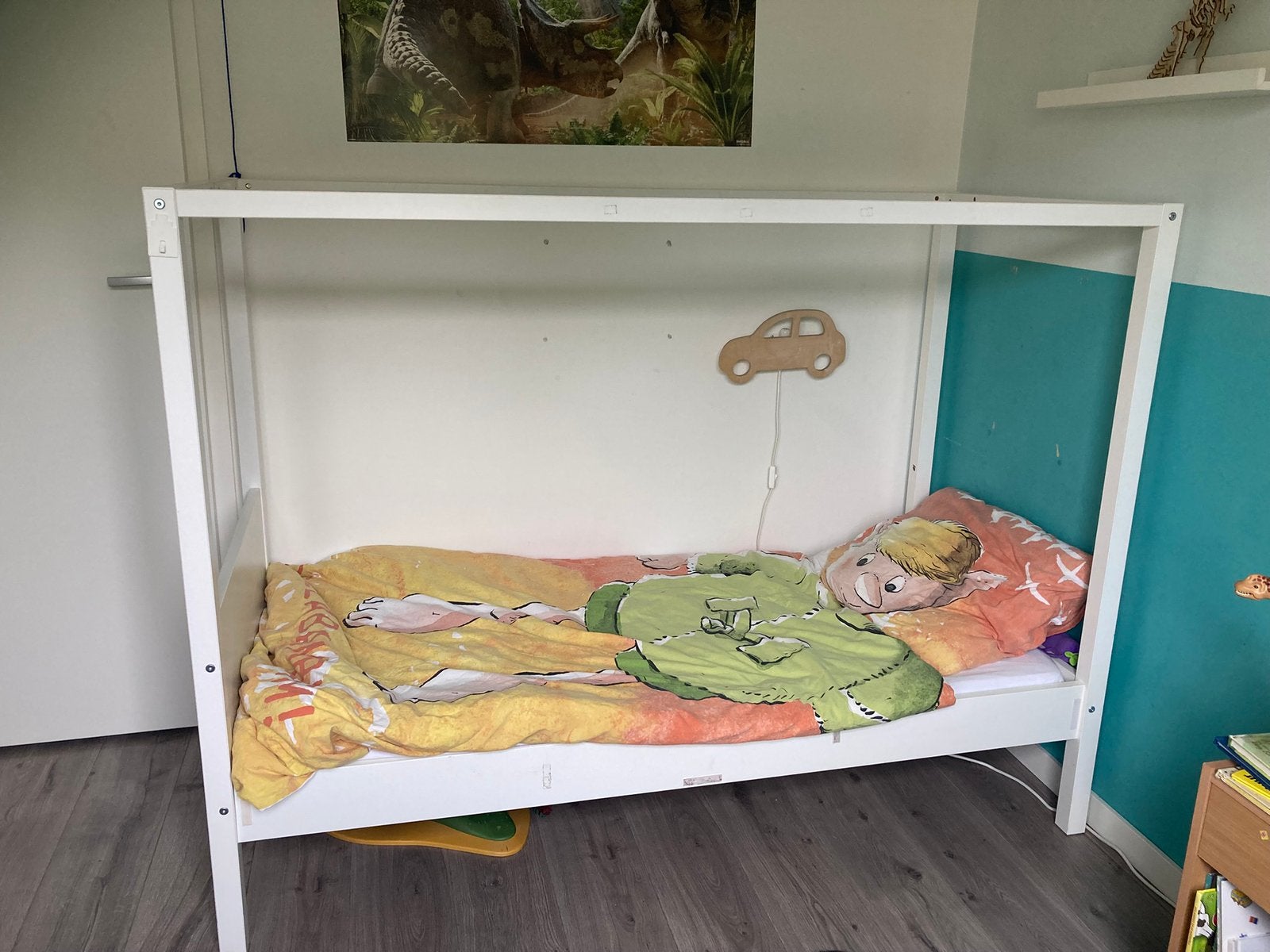Peuterbed gratis af te halen, Ophalen, Gebruikt, 70 tot 85 cm, 140 tot 160 cm