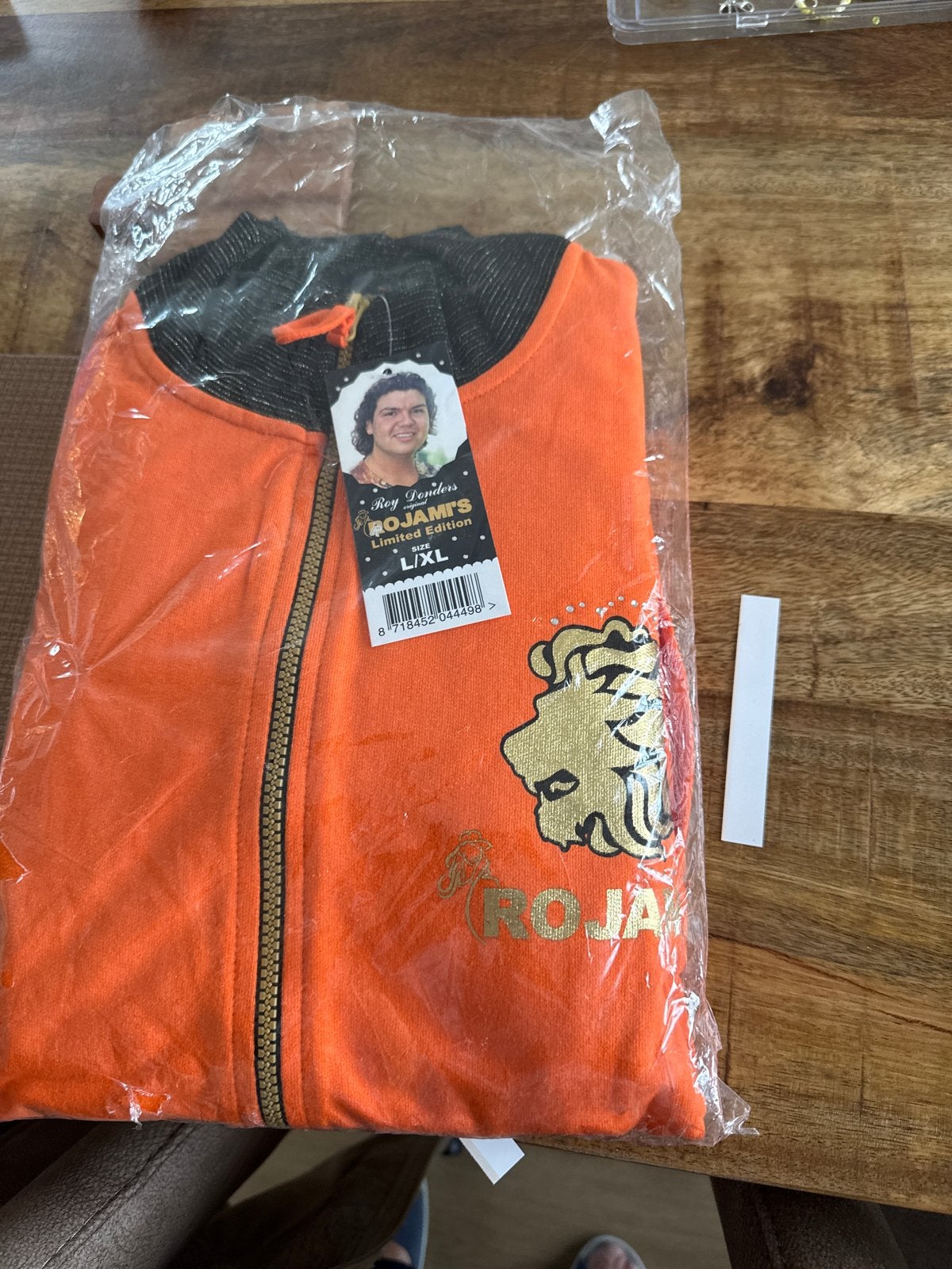 Roy Donders Limited Edition Oranje Vest L/XL, Kleding | Heren, Ophalen, Nieuw, Maat 52/54 (L), Oranje