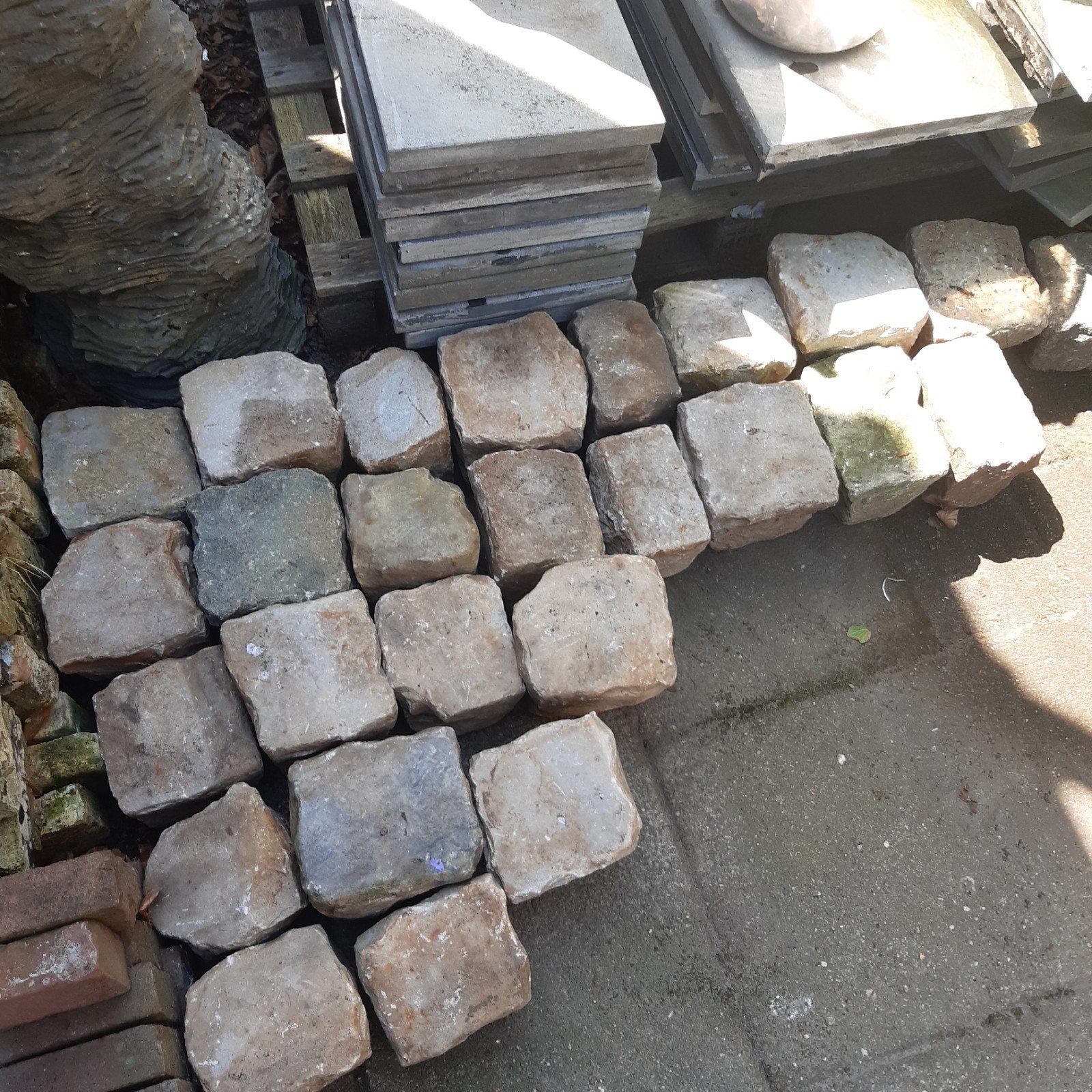 Kinderkopjes, Tuin en Terras, Ophalen, Gebruikt, Beton, Overige typen