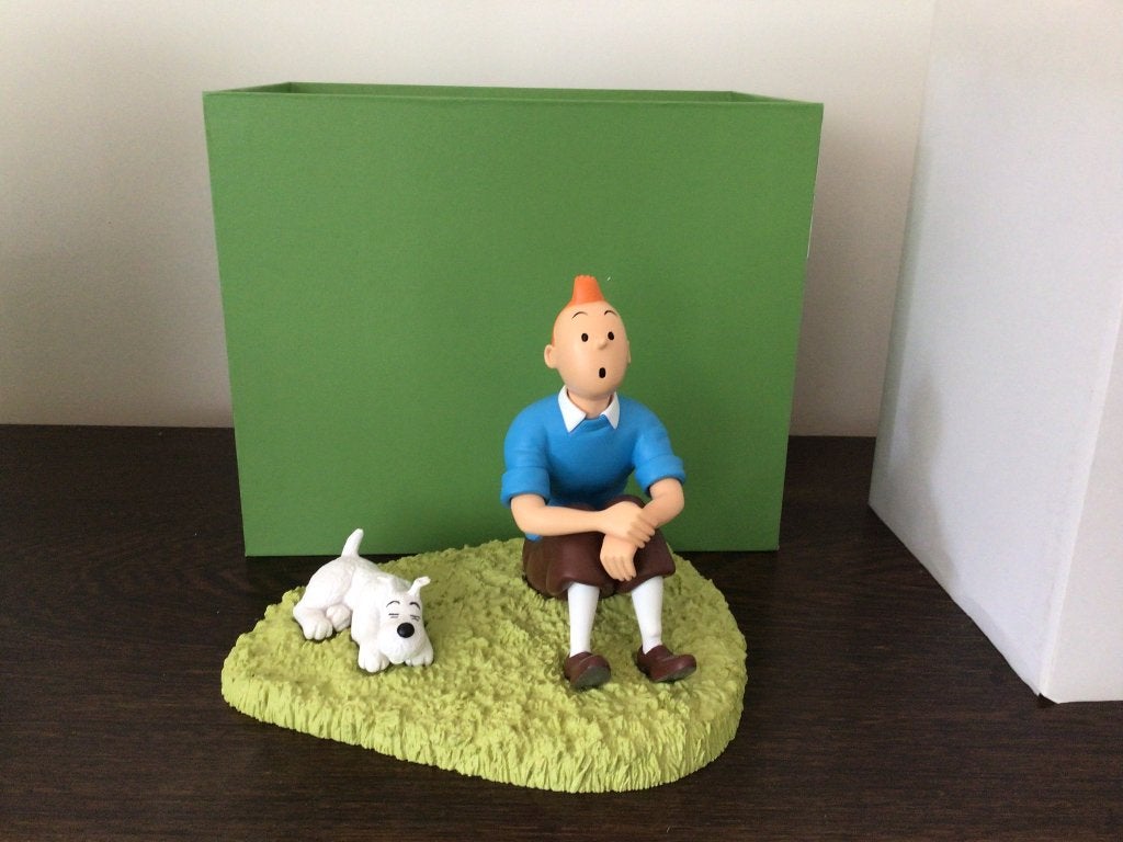 Beeldje stripfiguur Kuifje, Verzamelen, Beelden en Beeldjes, Verzenden, Nieuw, Overige typen