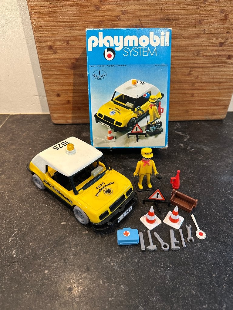 Playmobil 3219 – ADAC Wegenwacht Auto met Doos (compleet), Kinderen en Baby's, Gebruikt, Complete set, Voertuig, Historisch