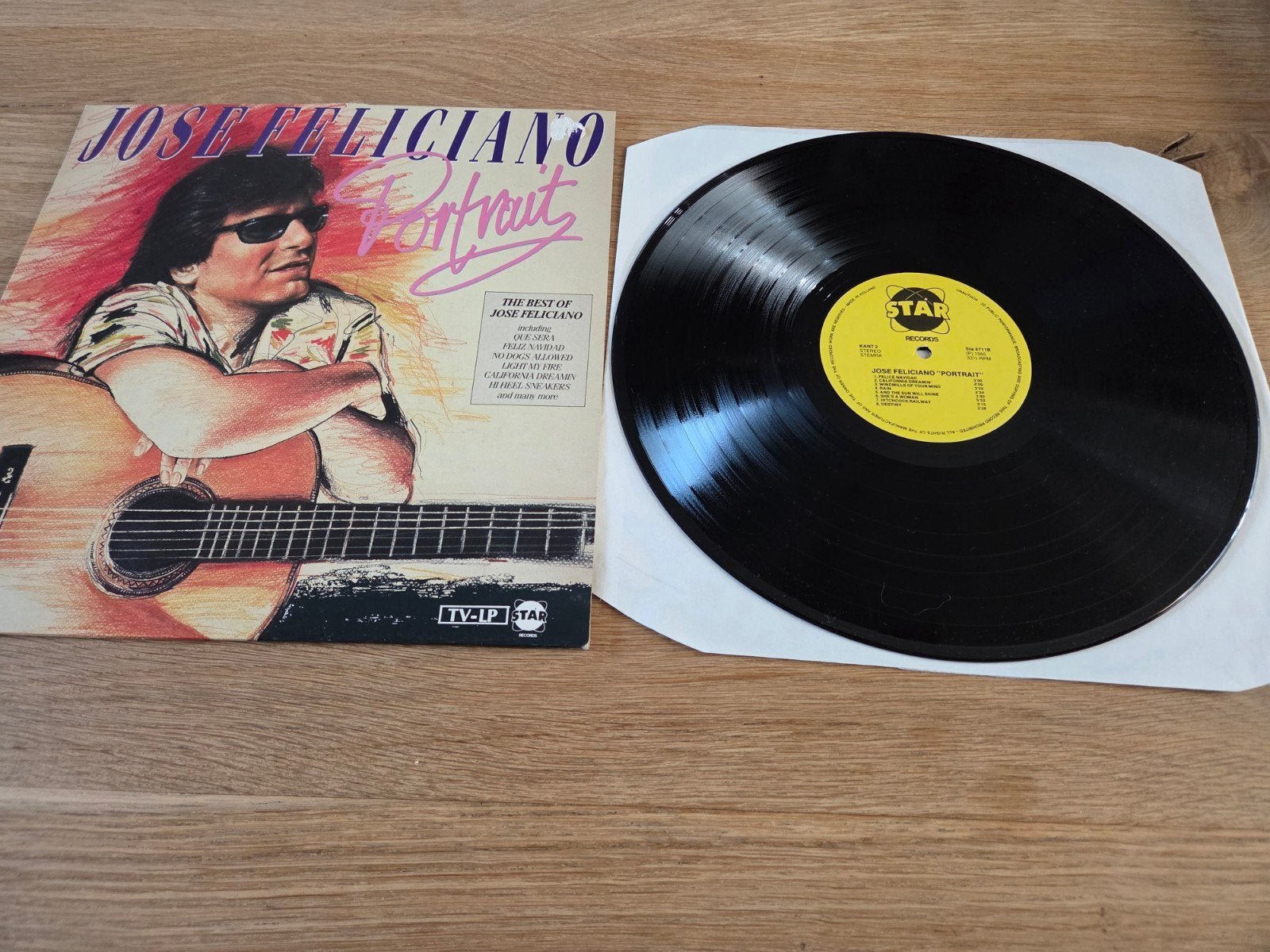 José Feliciano portrait LP, Cd's en Dvd's, Ophalen of Verzenden, Zo goed als nieuw, Overige formaten