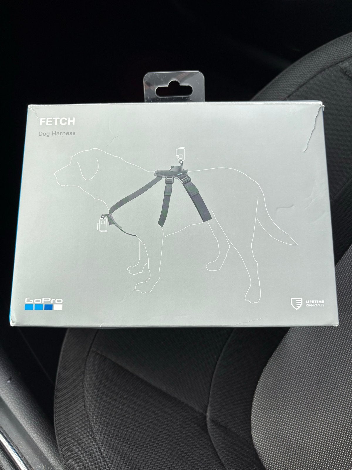 GoPro fetch dog harness