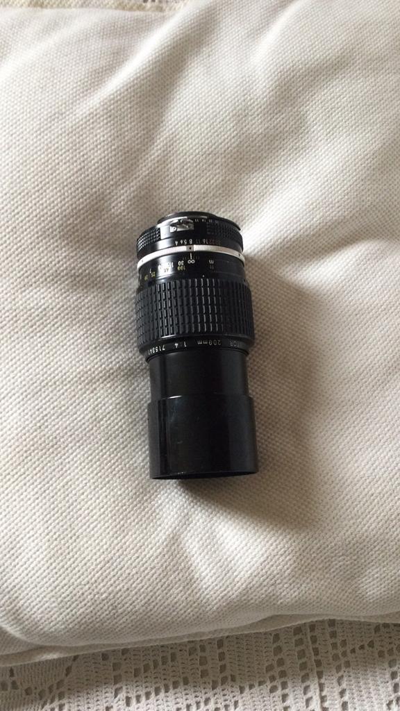 Nikkor 200mm 1/4, Audio, Tv en Foto, Fotografie | Lenzen en Objectieven, Ophalen of Verzenden, Zo goed als nieuw, Telelens