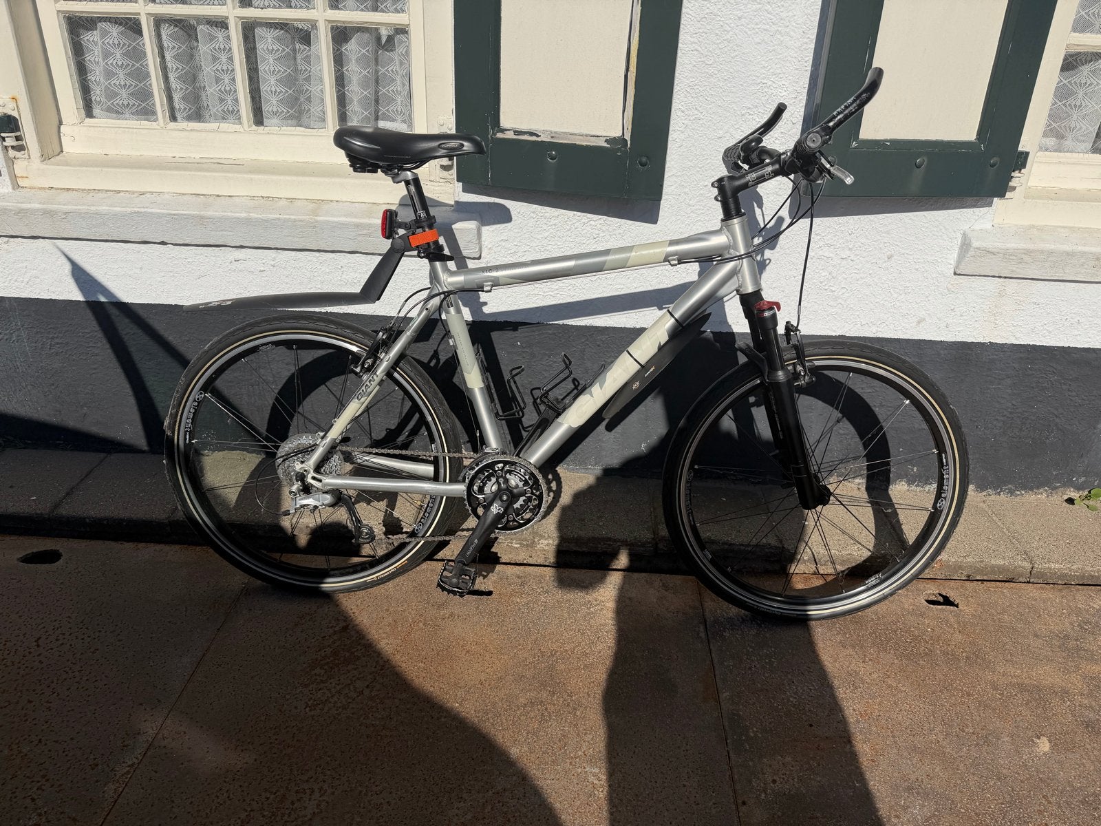 Giant xtc mountain bike, 28 inch, Gebruikt, Vering, Velgrem