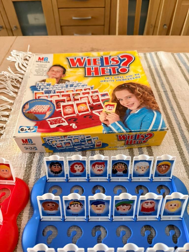 Wie is het?, Ophalen of Verzenden, Zo goed als nieuw