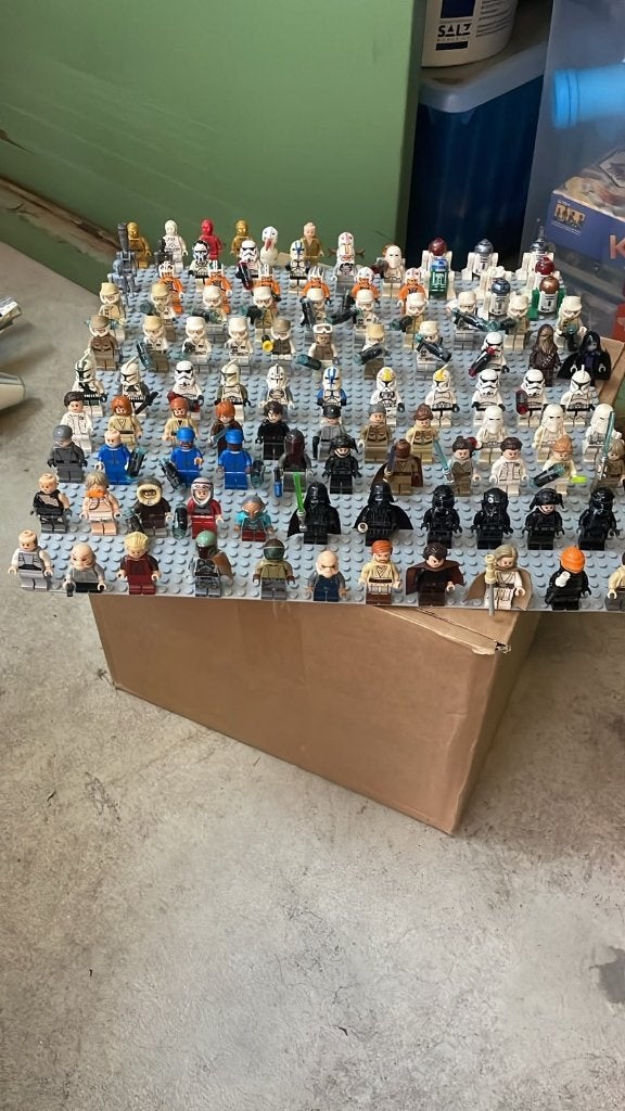 Grote collectie LEGO Star Wars sets en minifiguren, Kinderen en Baby's, Speelgoed | Duplo en Lego, Ophalen, Gebruikt, Inclusief minifiguren